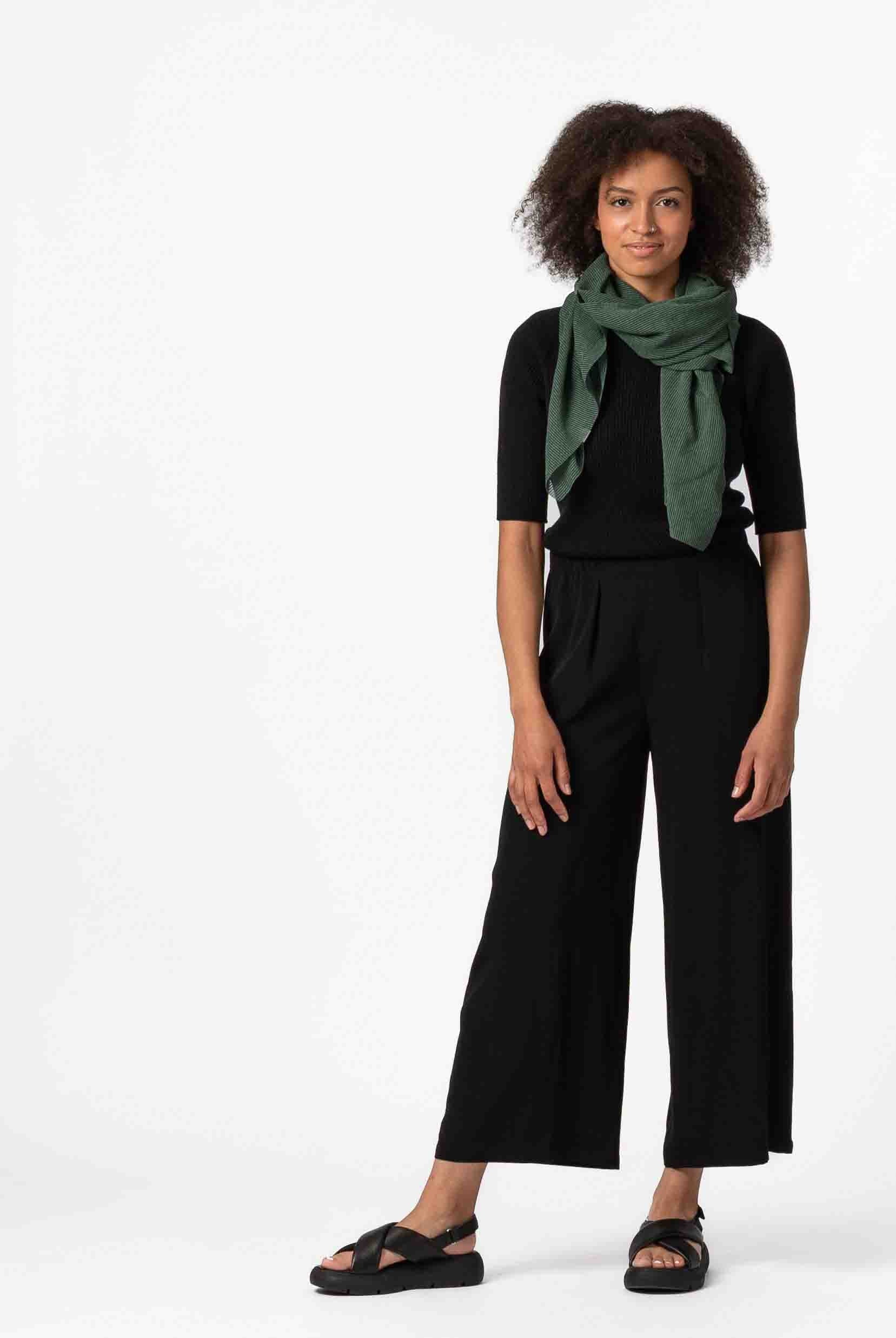 NNIstudio - AIR 2.0 Tuch - Silver gestreift -