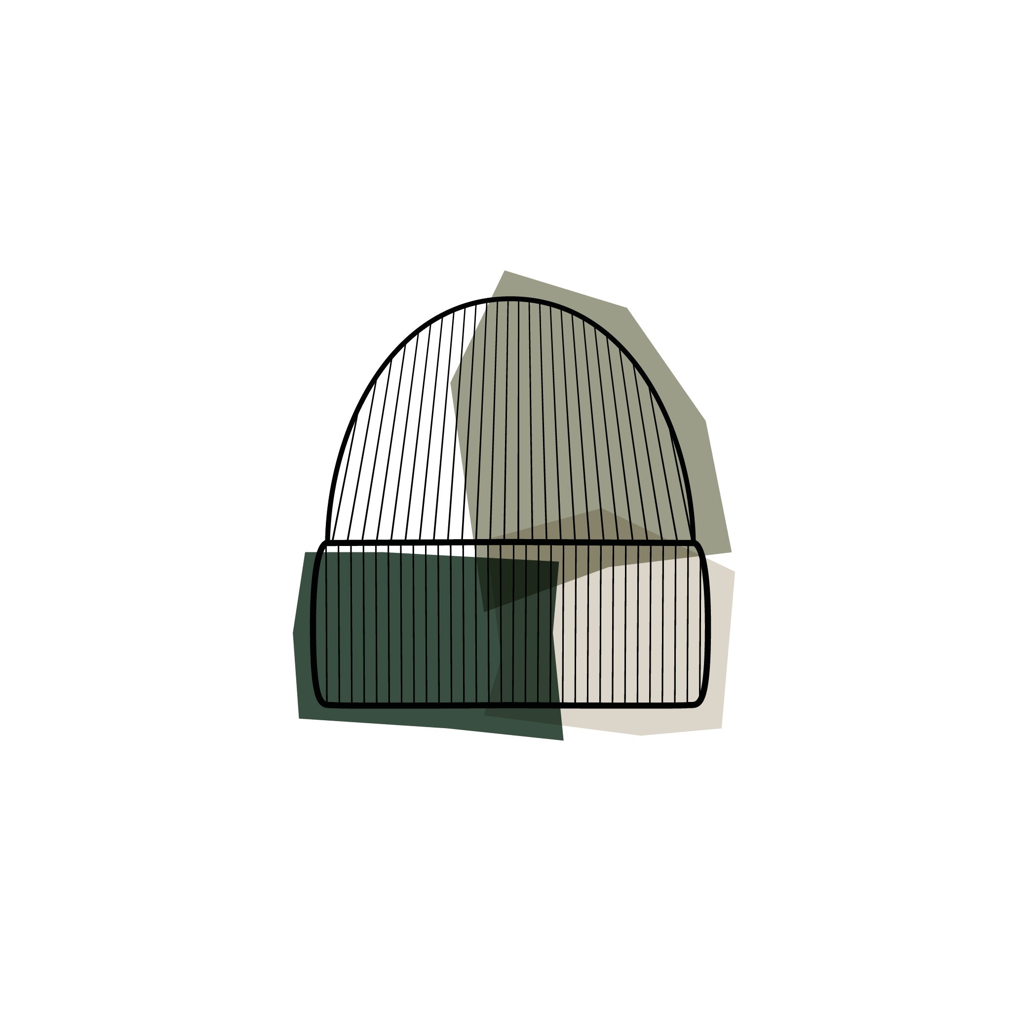 NNIstudio - BABY Beanie - Dark Green -