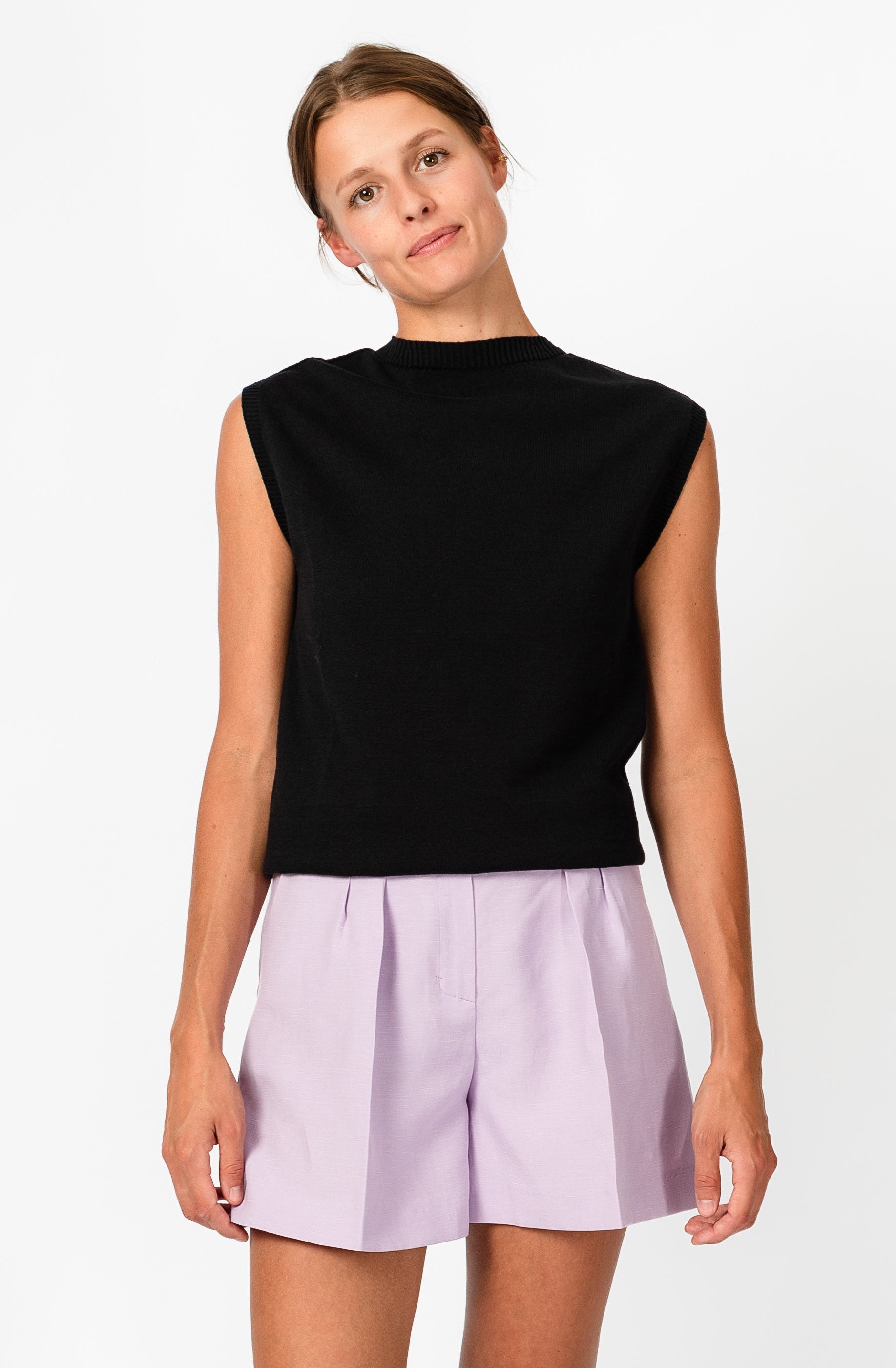 NNIstudio - BERMUDA Shorts Short - Chocolate Plum - XS -