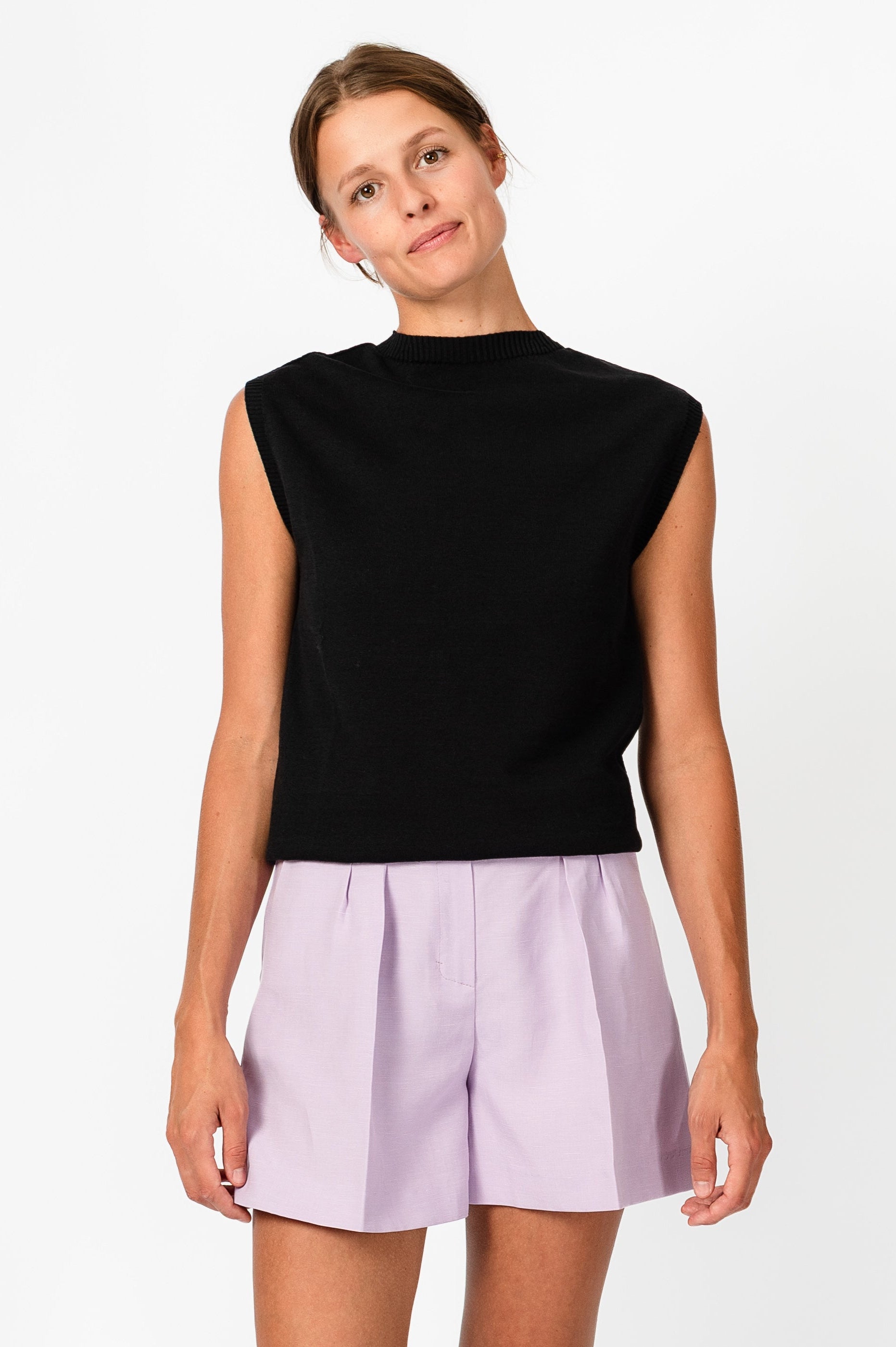 NNIstudio - BERMUDA Shorts Short - Chocolate Plum - XS -
