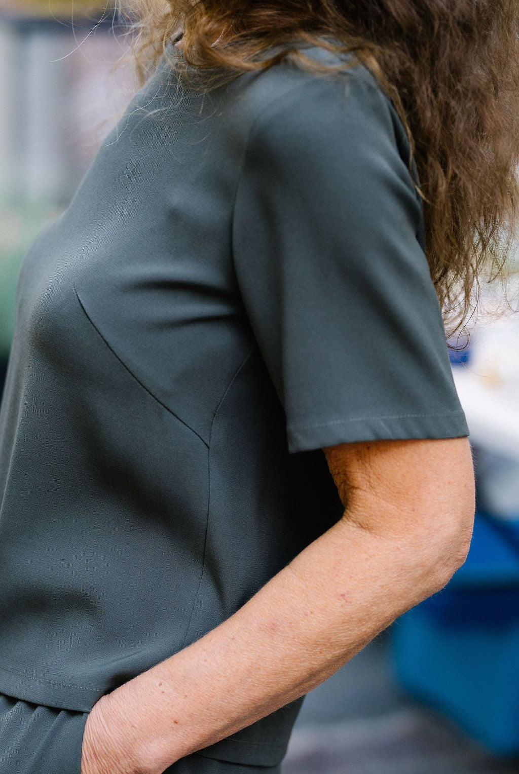 NNIstudio - BOLD Shirt - India Blue - XS/S -