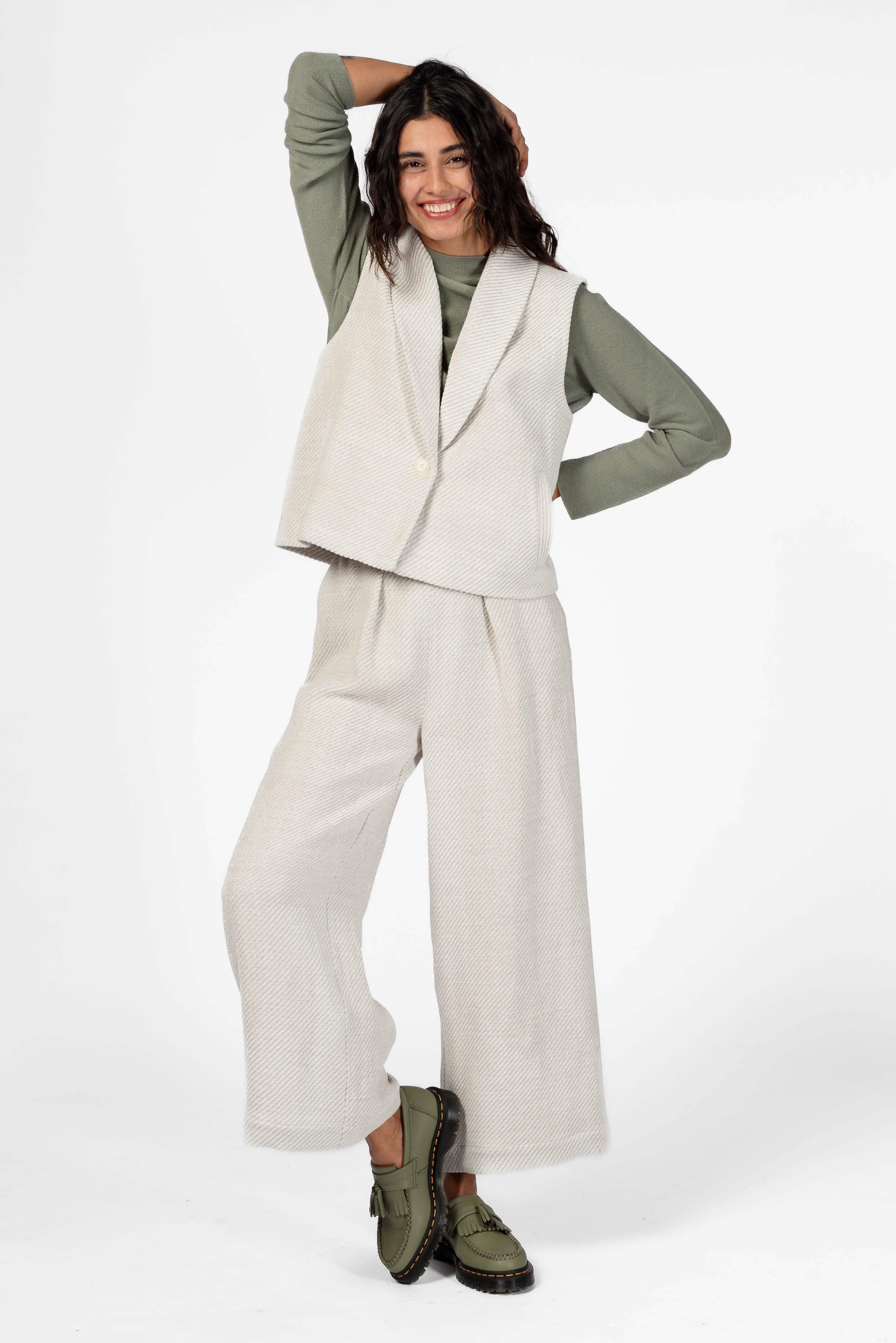 NNIstudio - BOLD Weste - undyed - XS -