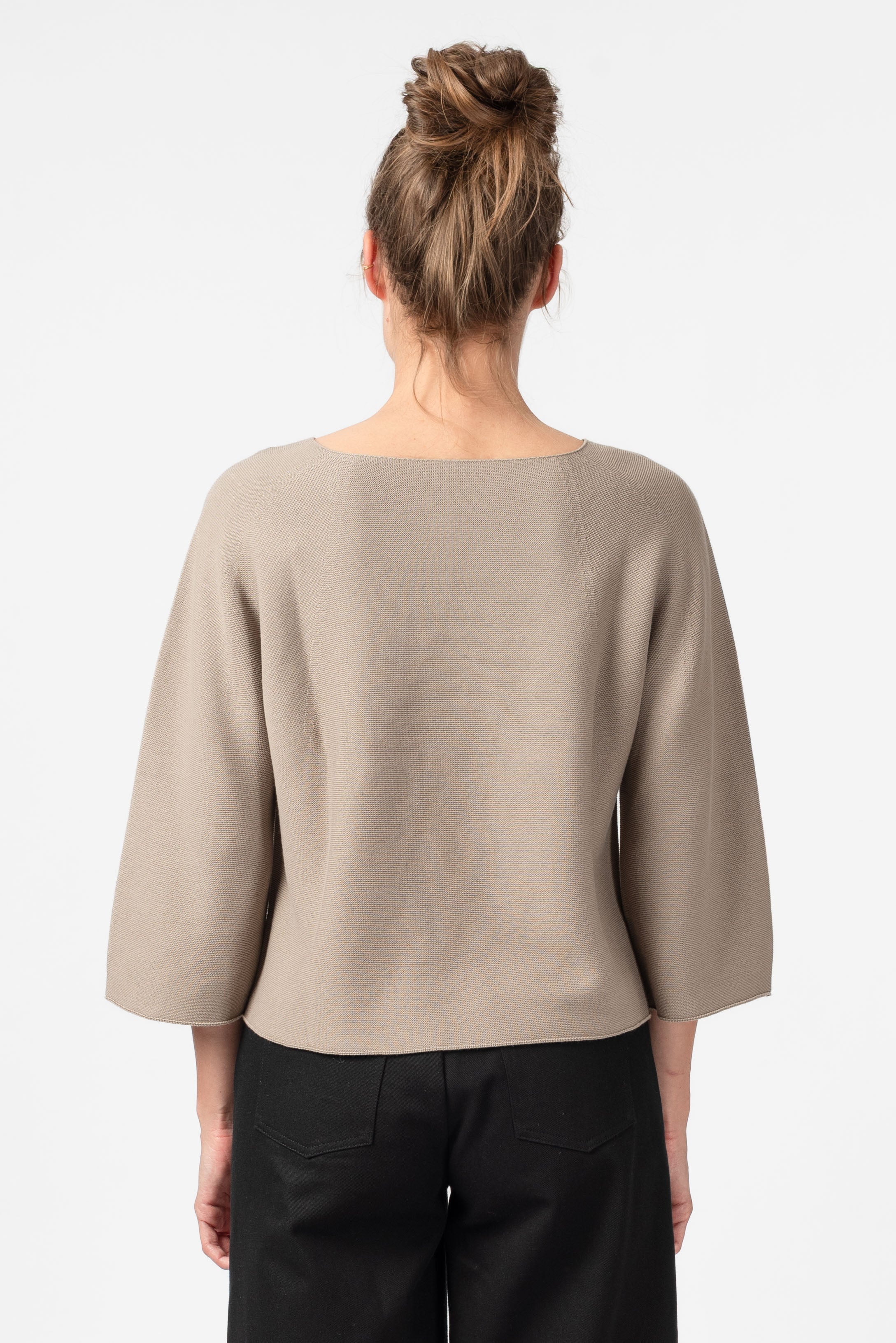 NNIstudio - BOXY Strick - Pullover - Nomad Beige - XS -