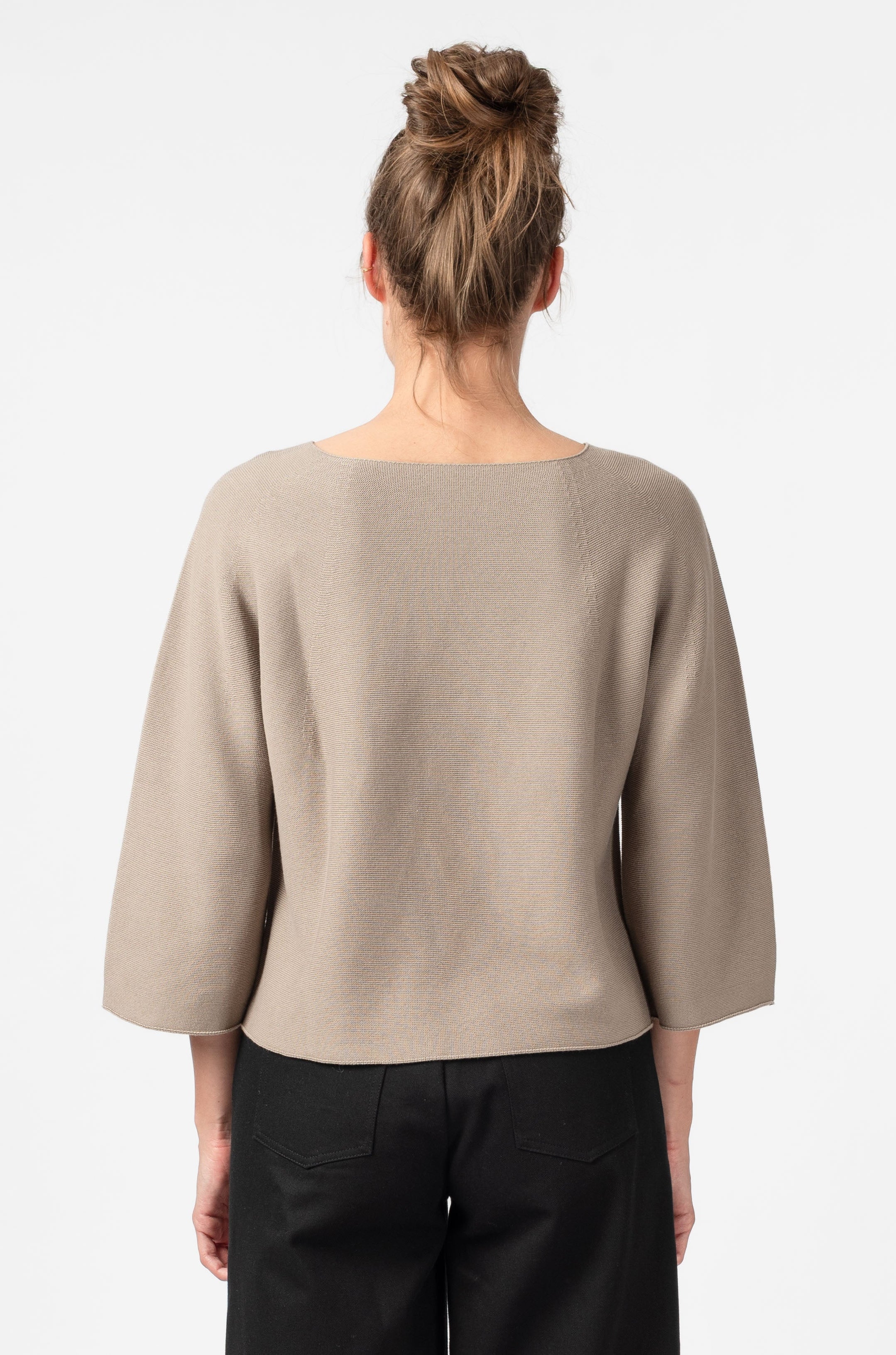 NNIstudio - BOXY Strick - Pullover - Nomad Beige - XS -