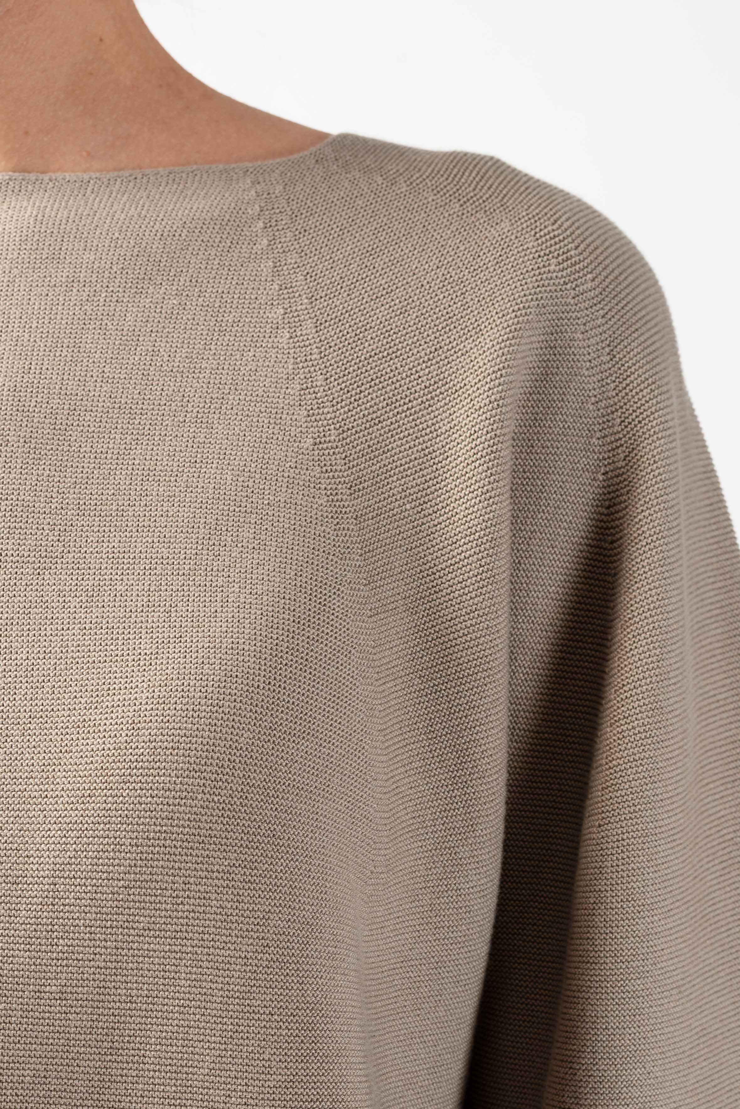 NNIstudio - BOXY Strick - Pullover - Sunburn (Piece Dyed) - XS -