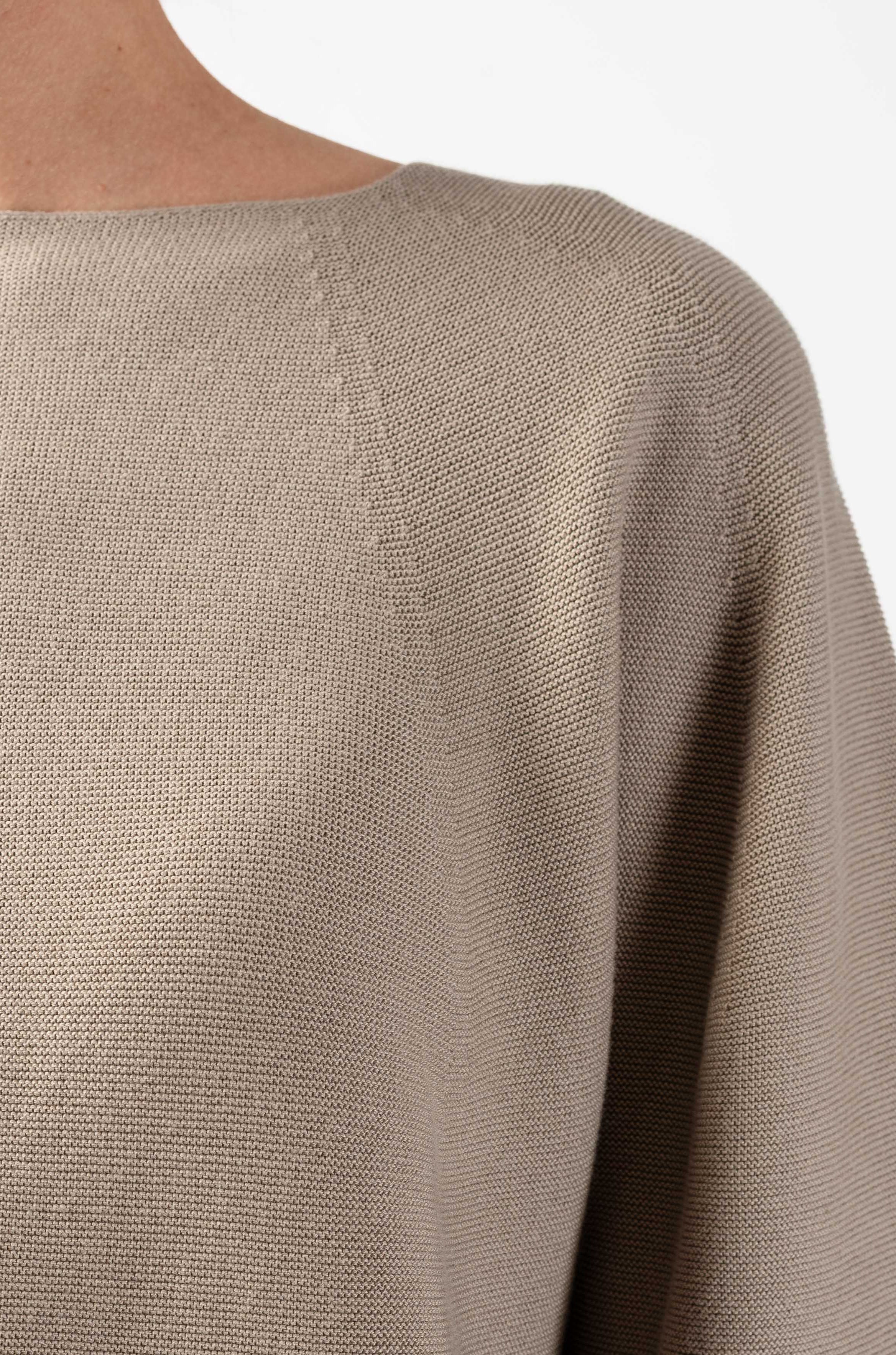 NNIstudio - BOXY Strick - Pullover - Sunburn (Piece Dyed) - XS -