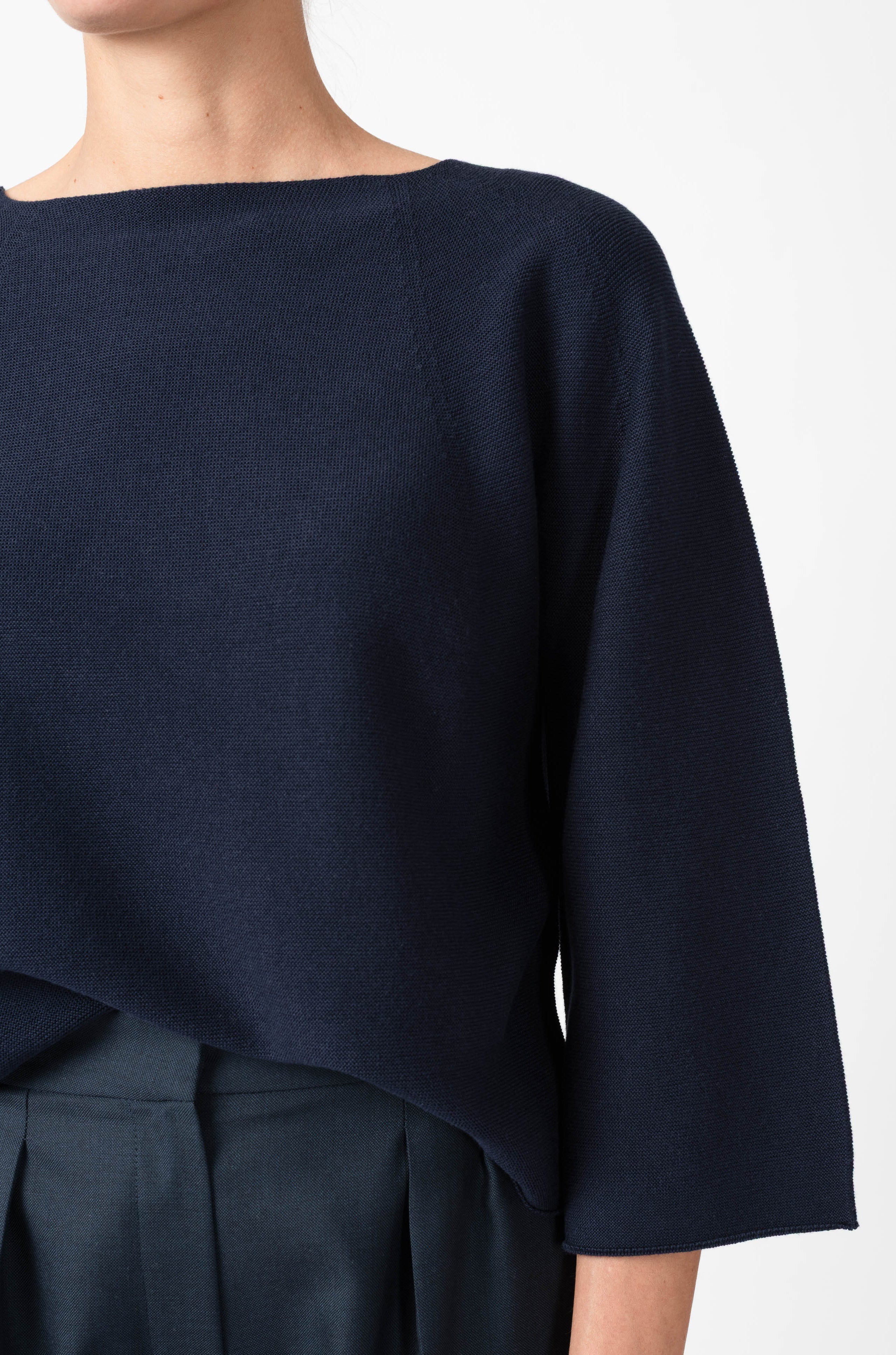 NNIstudio - BOXY Strick - Pullover - Sunburn (Piece Dyed) - XS -