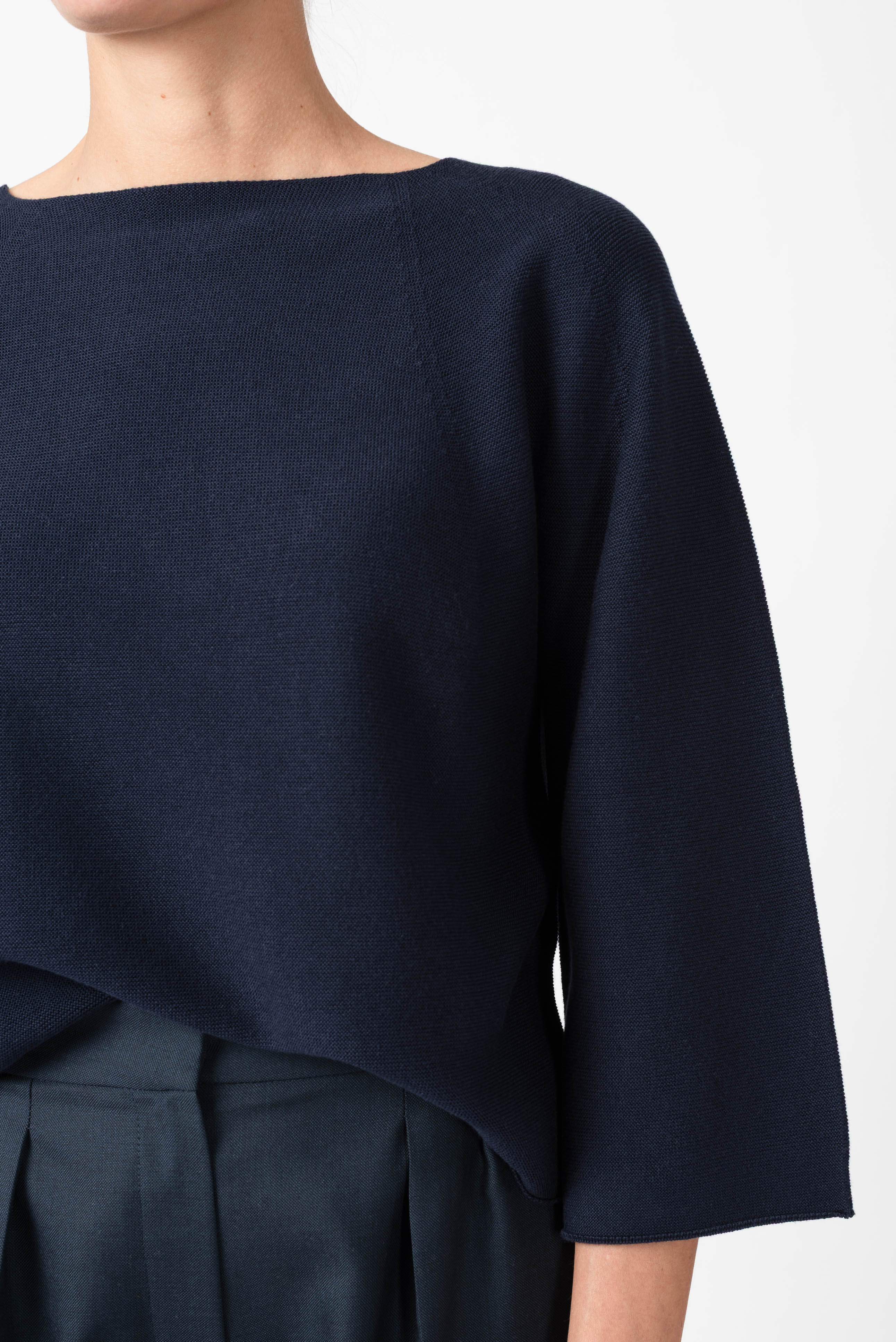 NNIstudio - BOXY Strick - Pullover - Sunburn (Piece Dyed) - XS -