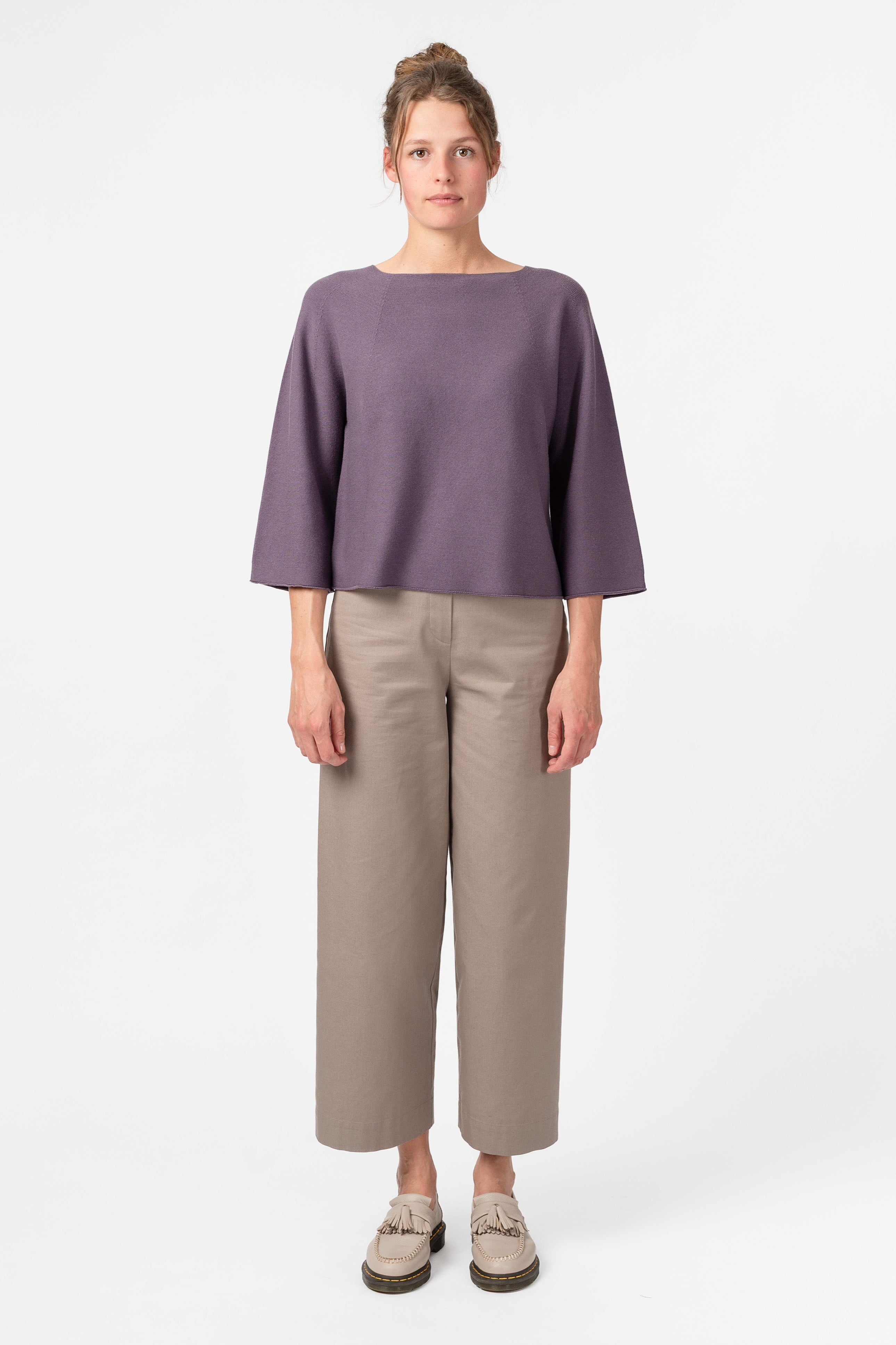 NNIstudio - BOXY Strick - Pullover - Sunburn (Piece Dyed) - XS -