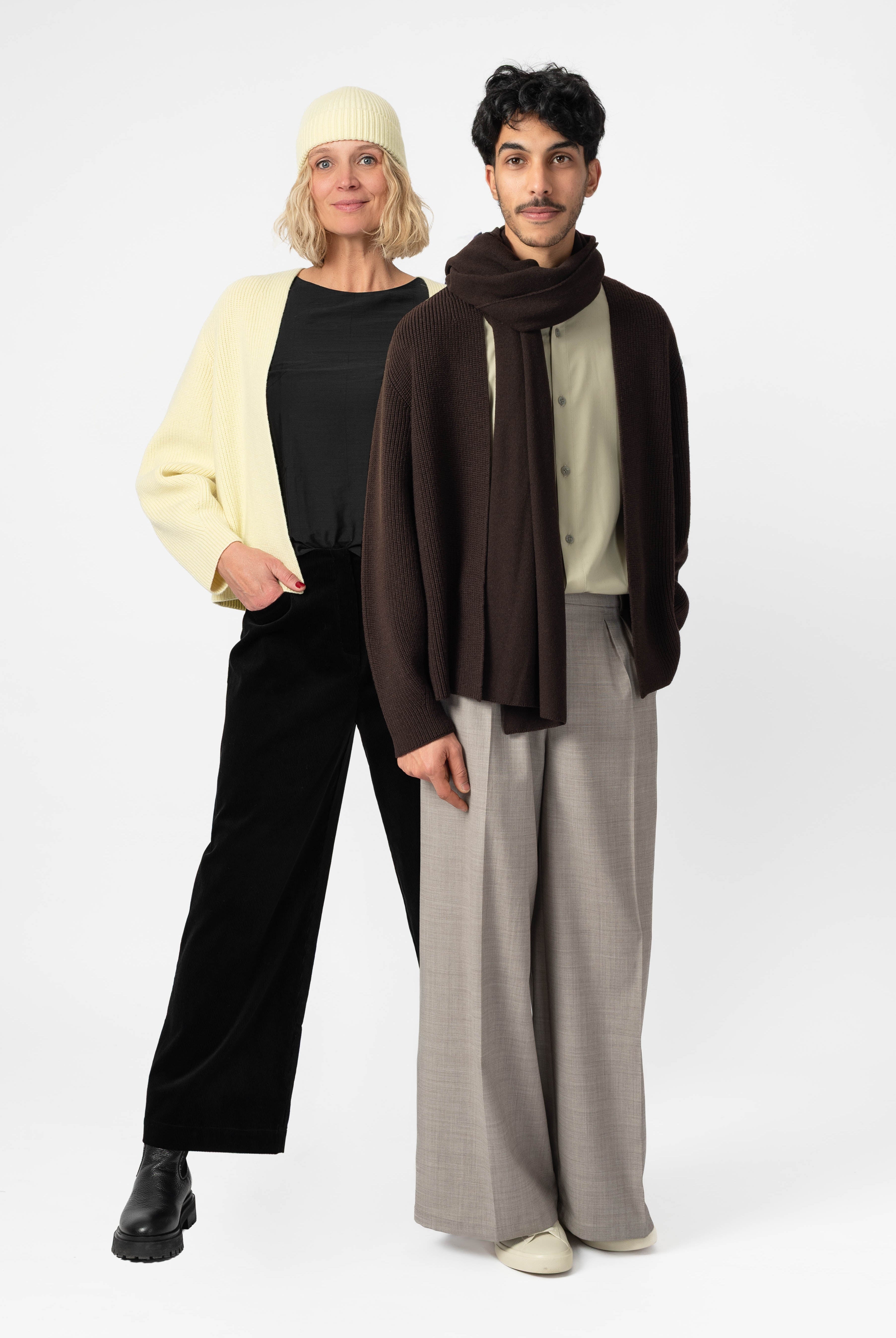 NNIstudio - CARDIGAN 2.0 Wool - Lemonade - S -