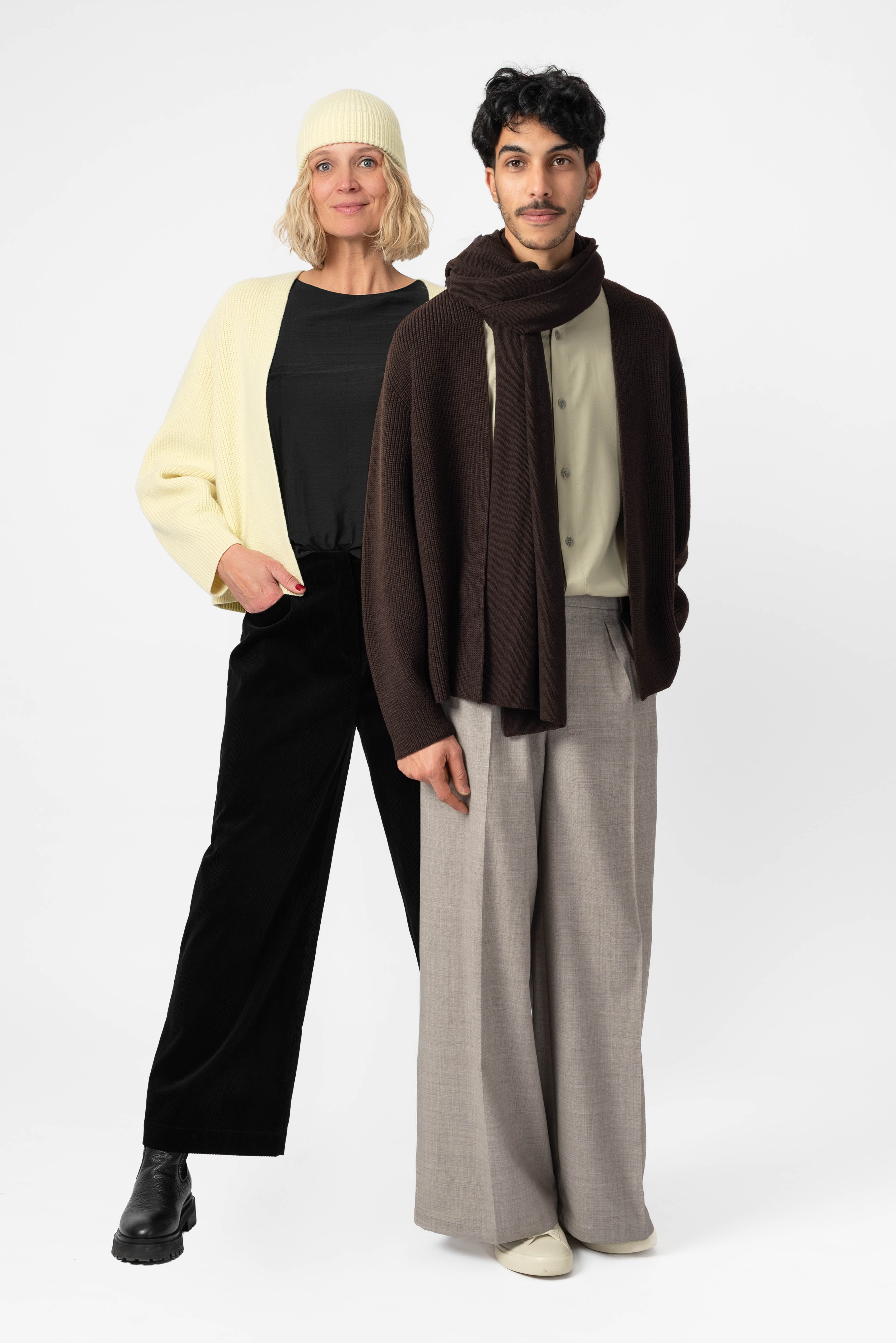 NNIstudio - CARDIGAN 2.0 Wool - Lemonade - S -