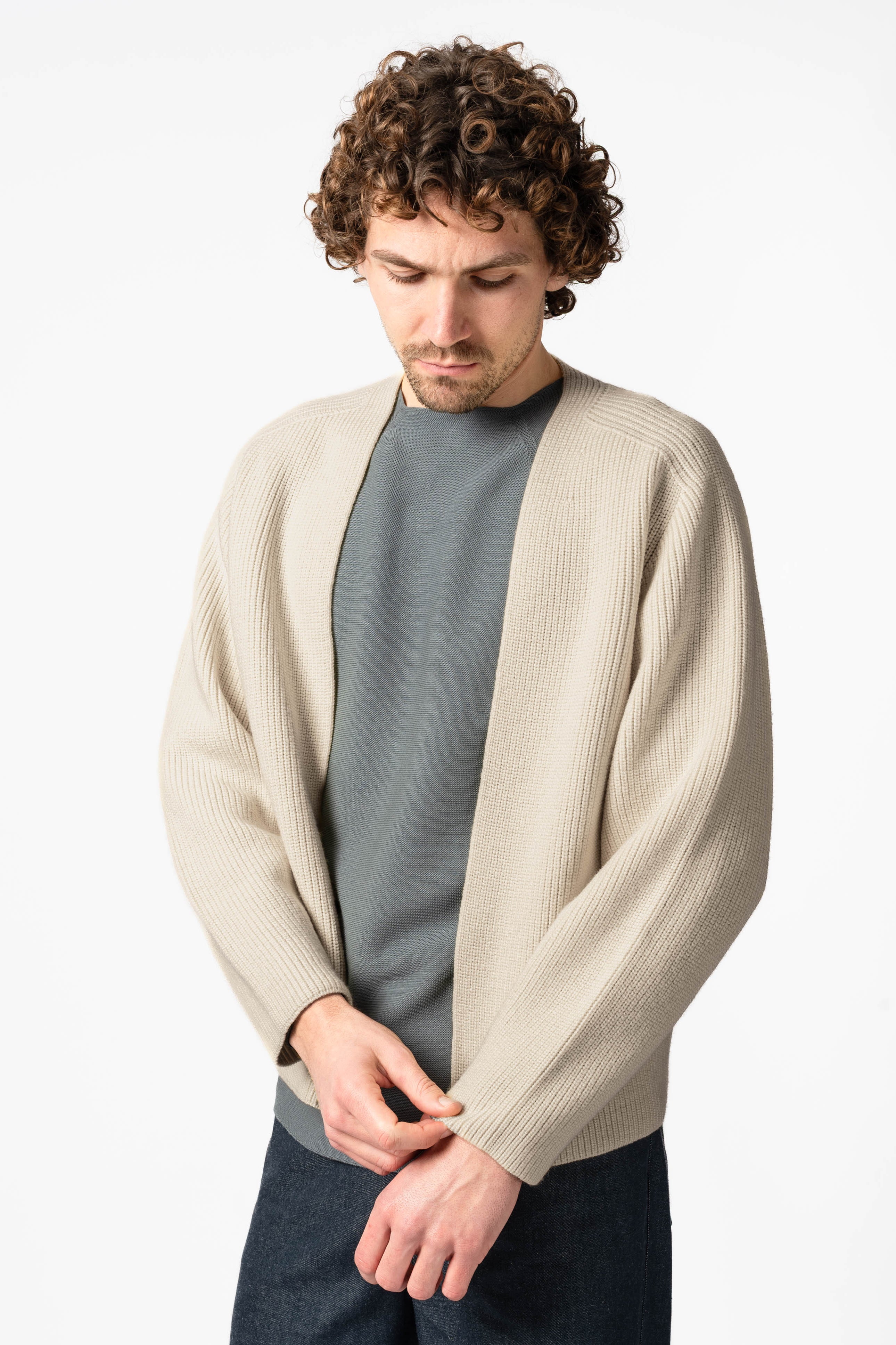 NNIstudio - CARDIGAN 2.0 Wool - Lemonade - XS -
