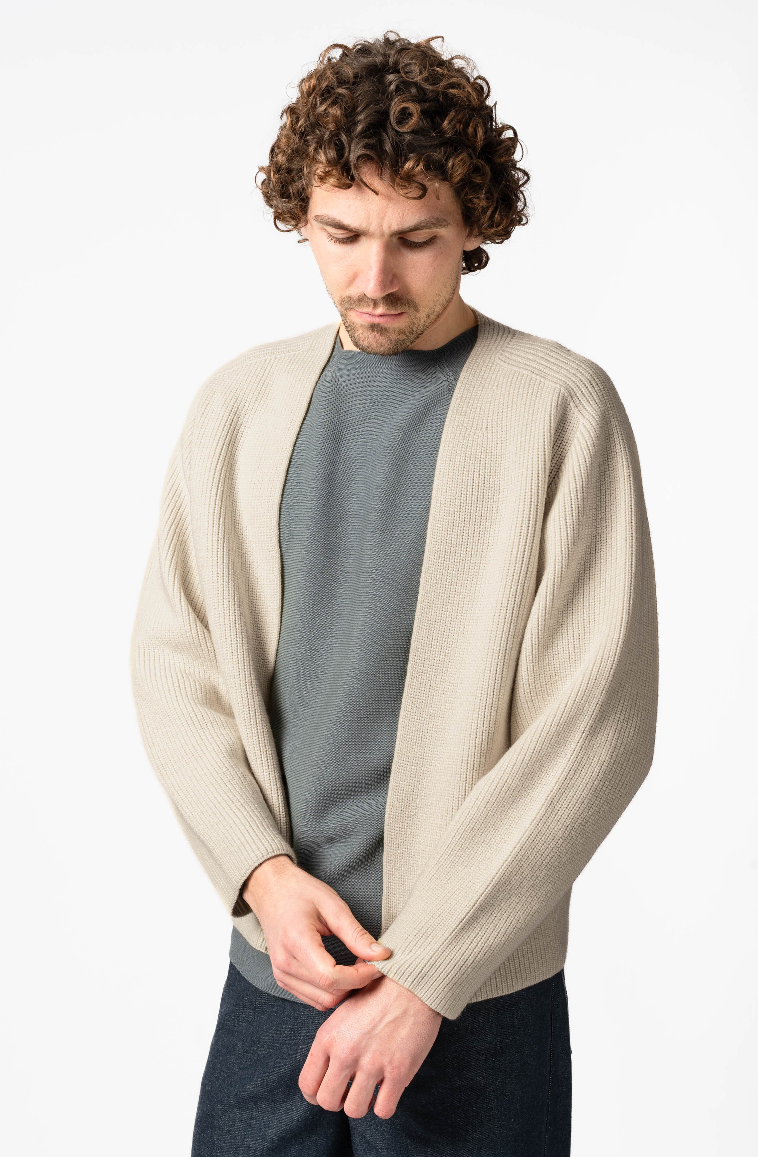 NNIstudio - CARDIGAN 2.0 Wool - Lemonade - XS -
