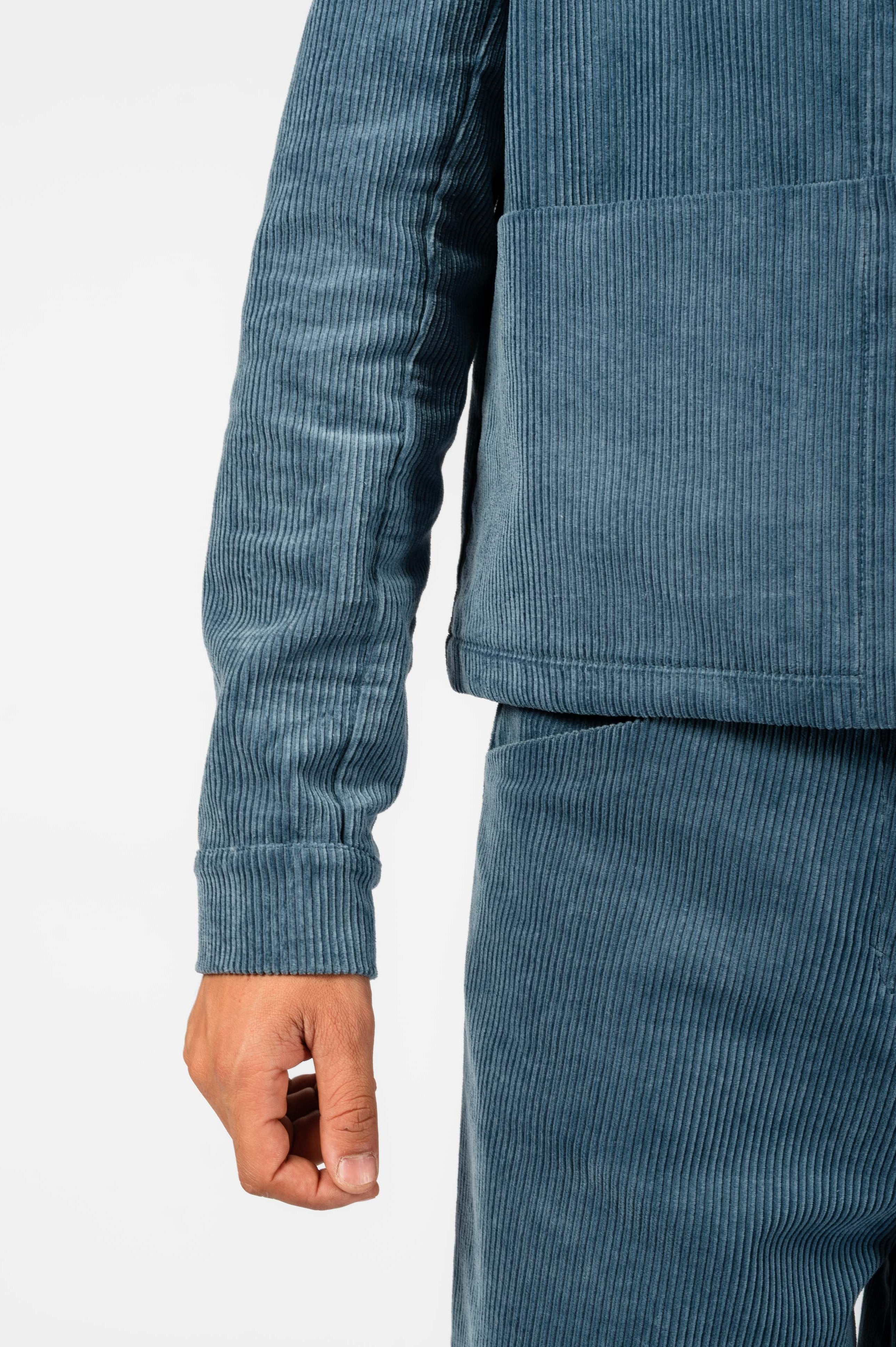 NNIstudio - CARGO 2.5 Kurz-Jacke Cord - Jeans Blue - XS -