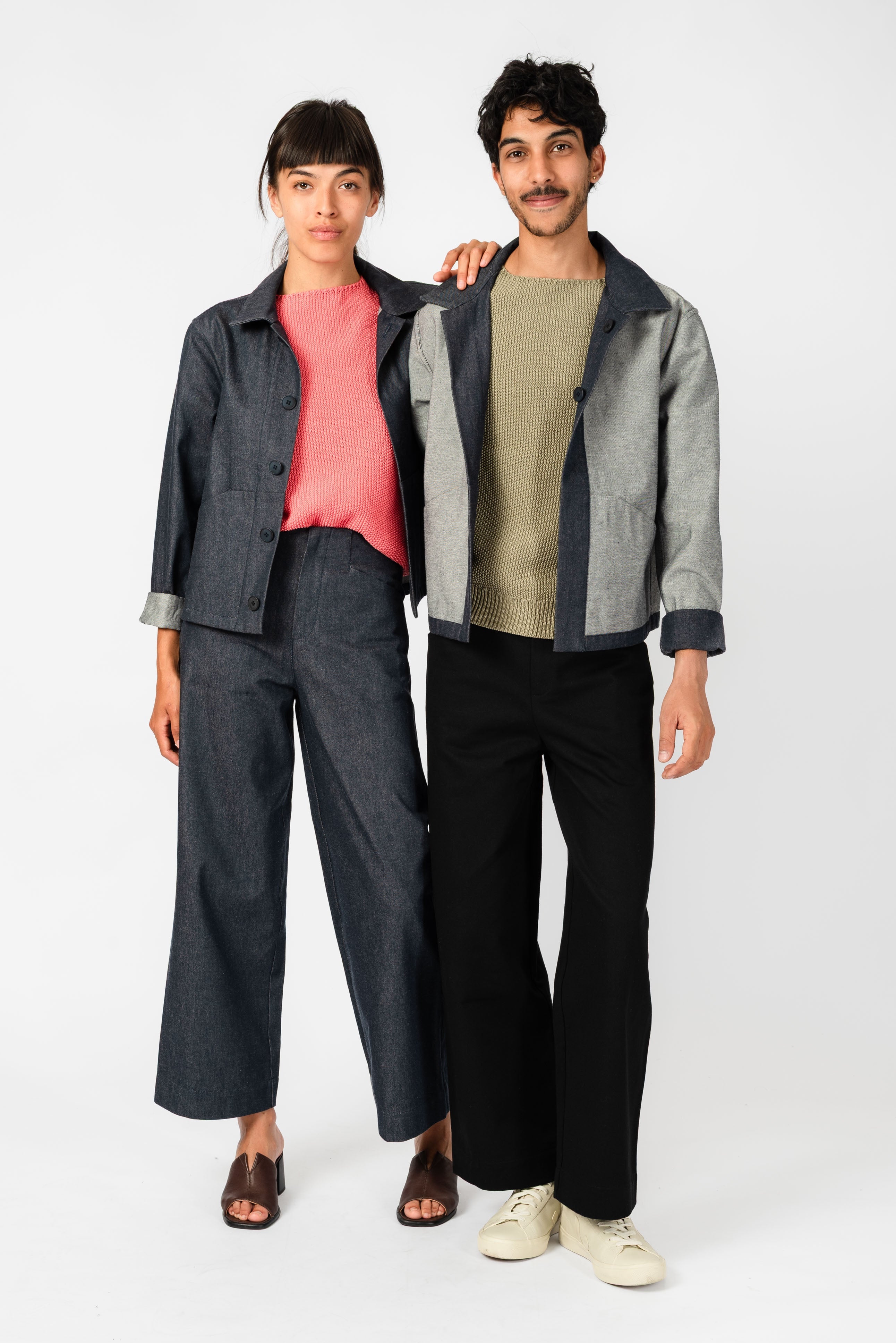 NNIstudio - CARGO 3.0 Jacke Denim - Dark Navy - XS -