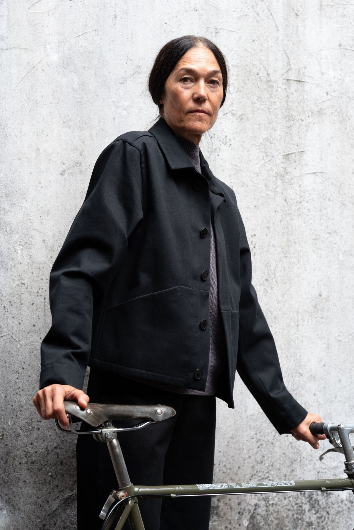 NNIstudio - CARGO 3.0 Jacke Denim - Ebony Black - XS -