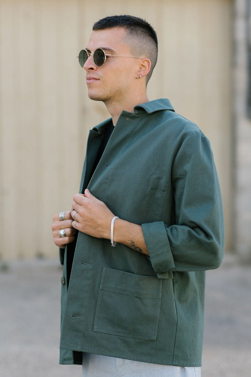 NNIstudio - CARGO Jacke Unisex - Grün - S -