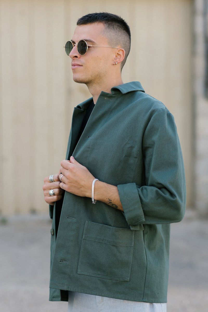 NNIstudio - CARGO Jacke Unisex - Grün - S -