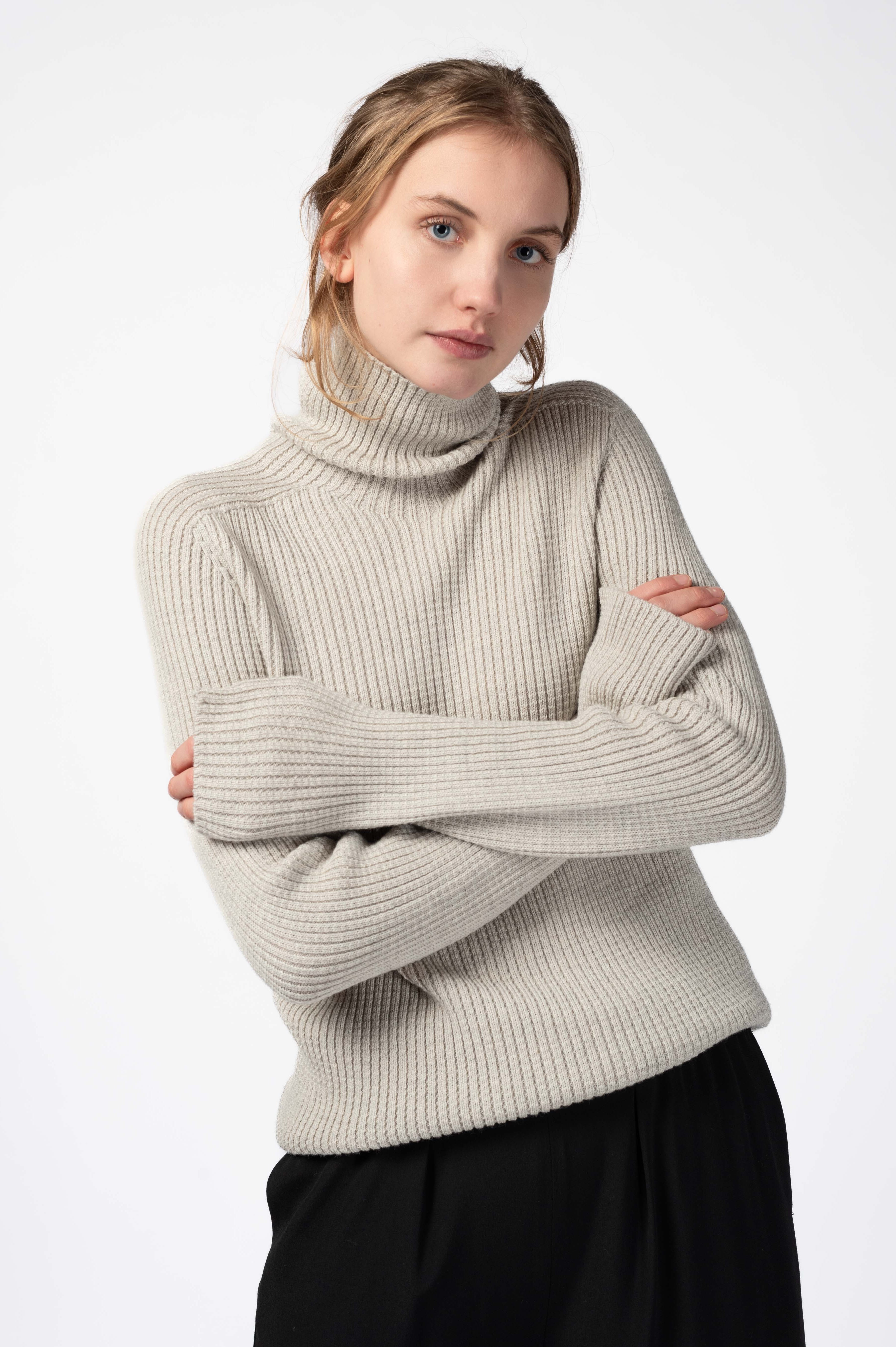 NNIstudio - CHIMNEY Pullover Unisex - Tea Green - XS -