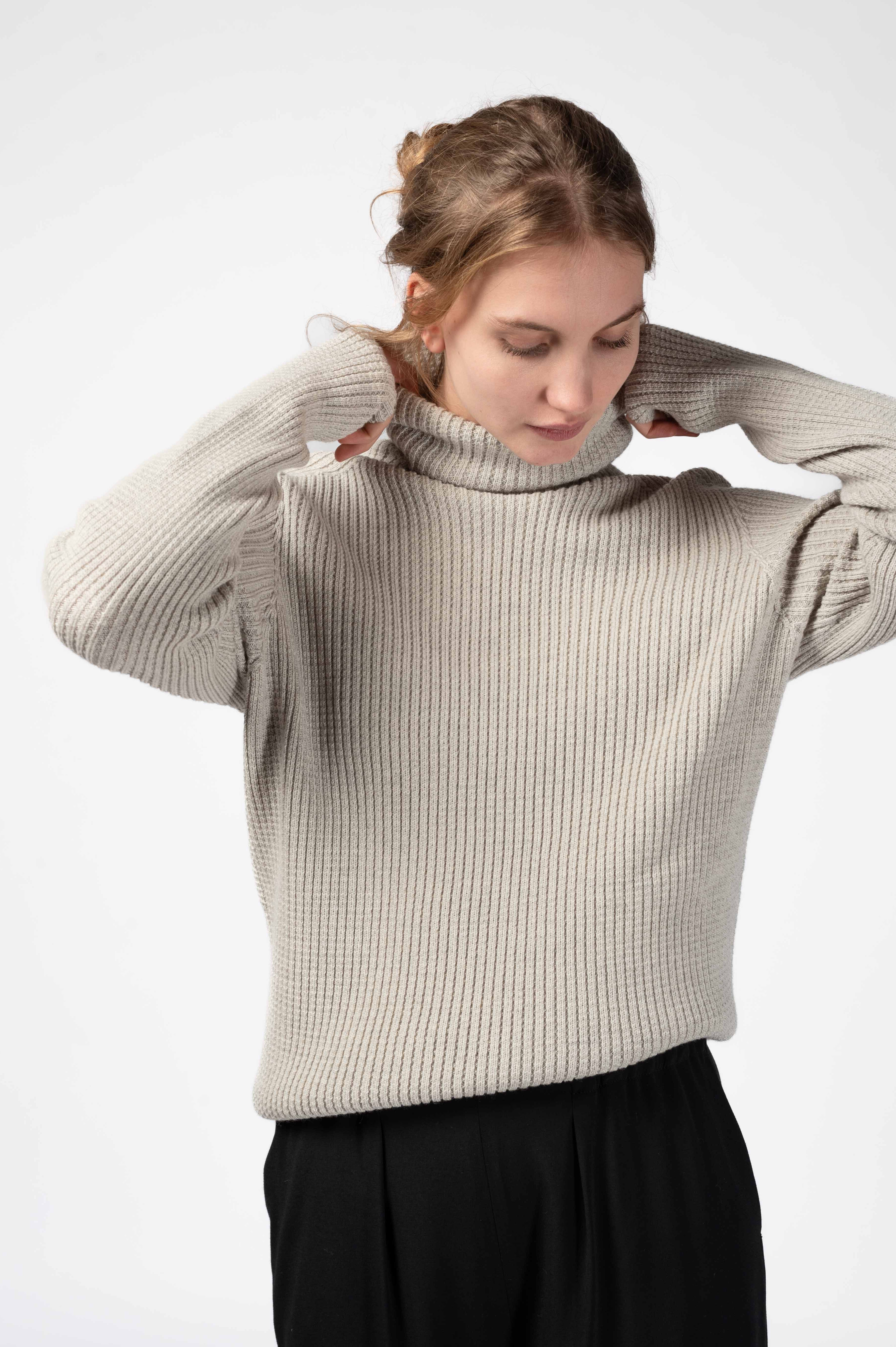 NNIstudio - CHIMNEY Pullover Unisex - Tea Green - XS -