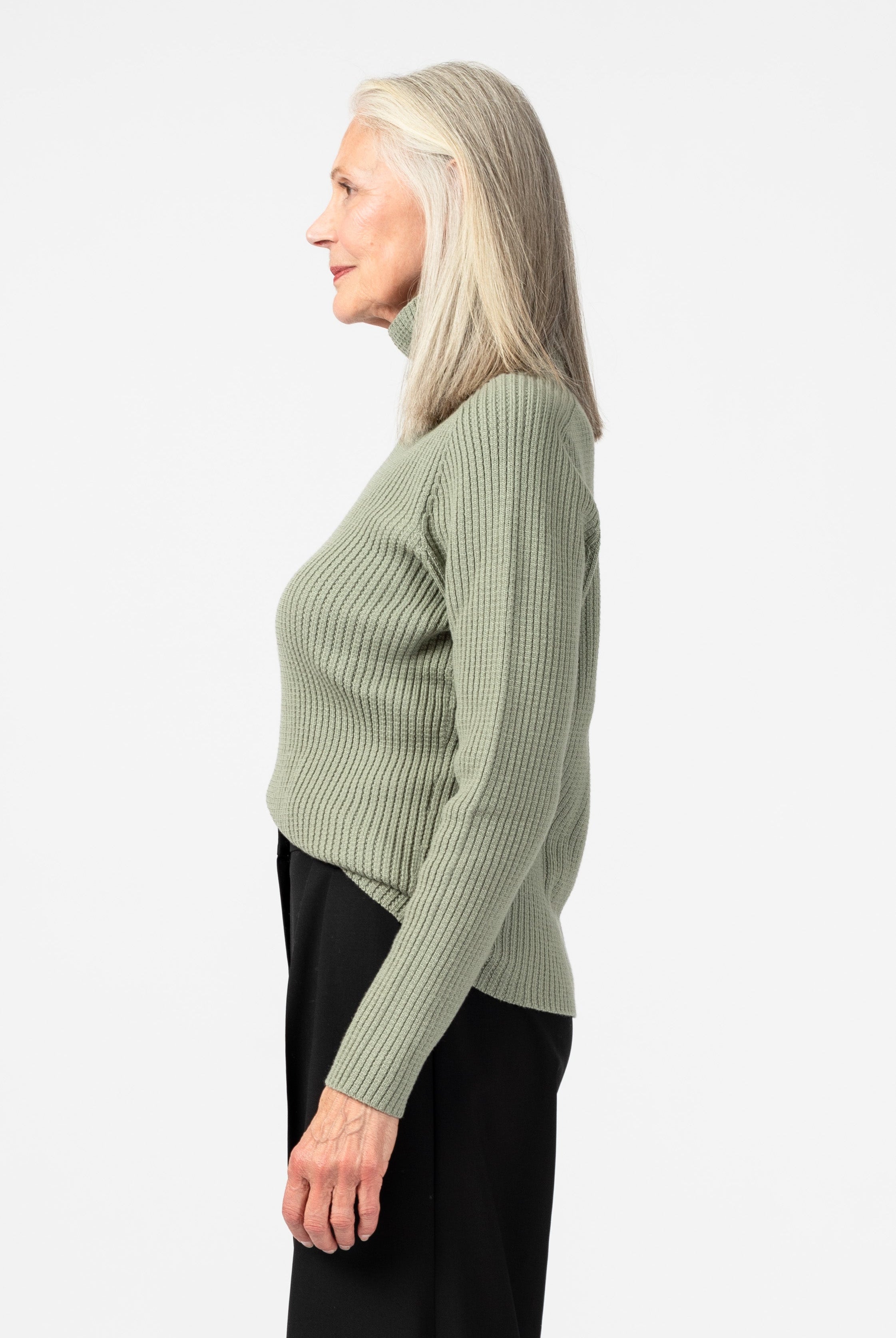NNIstudio - CHIMNEY Strick - Pullover - Tea Green - XS -