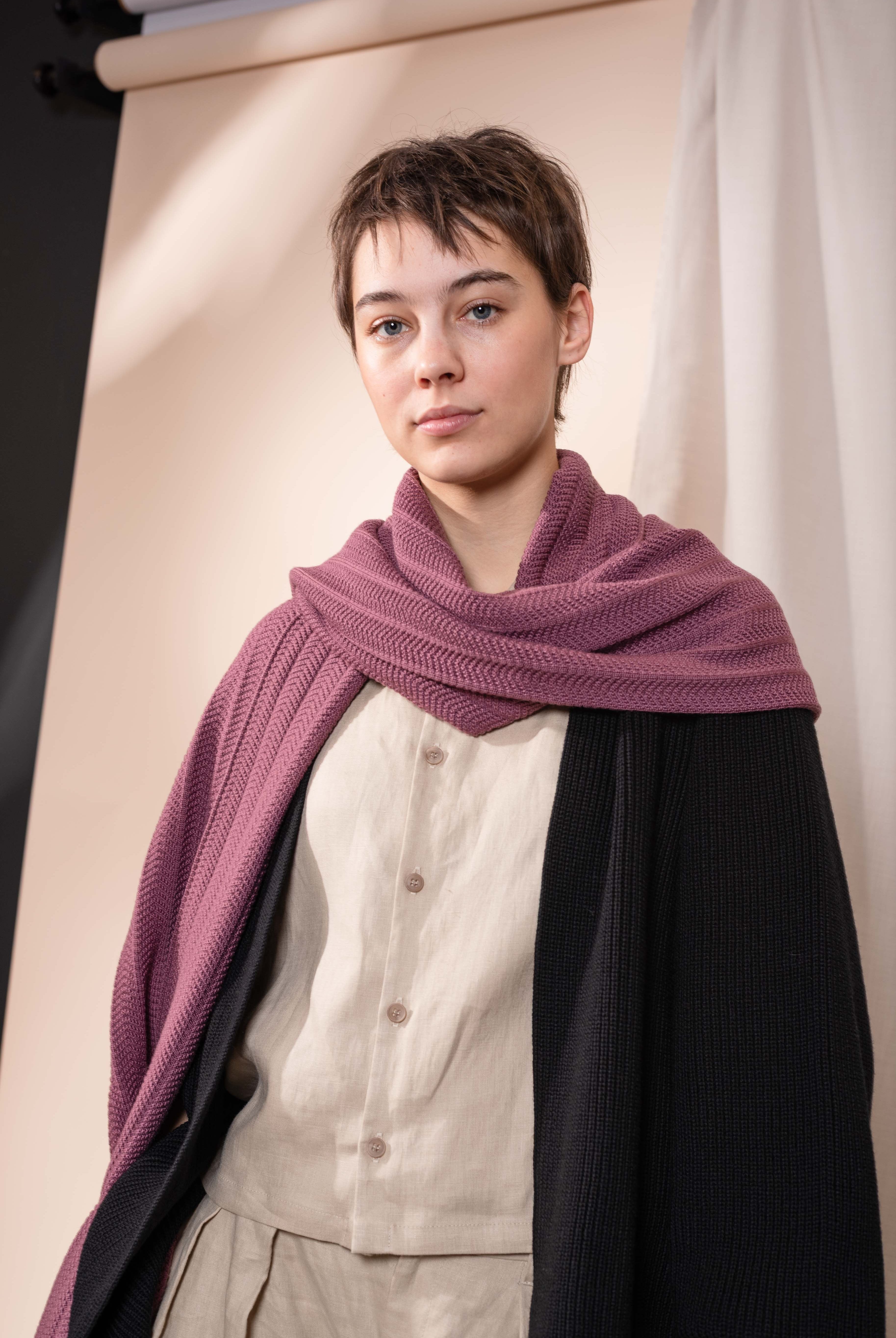 NNIstudio - CHUNKY Maxischal - Oil Yellow -