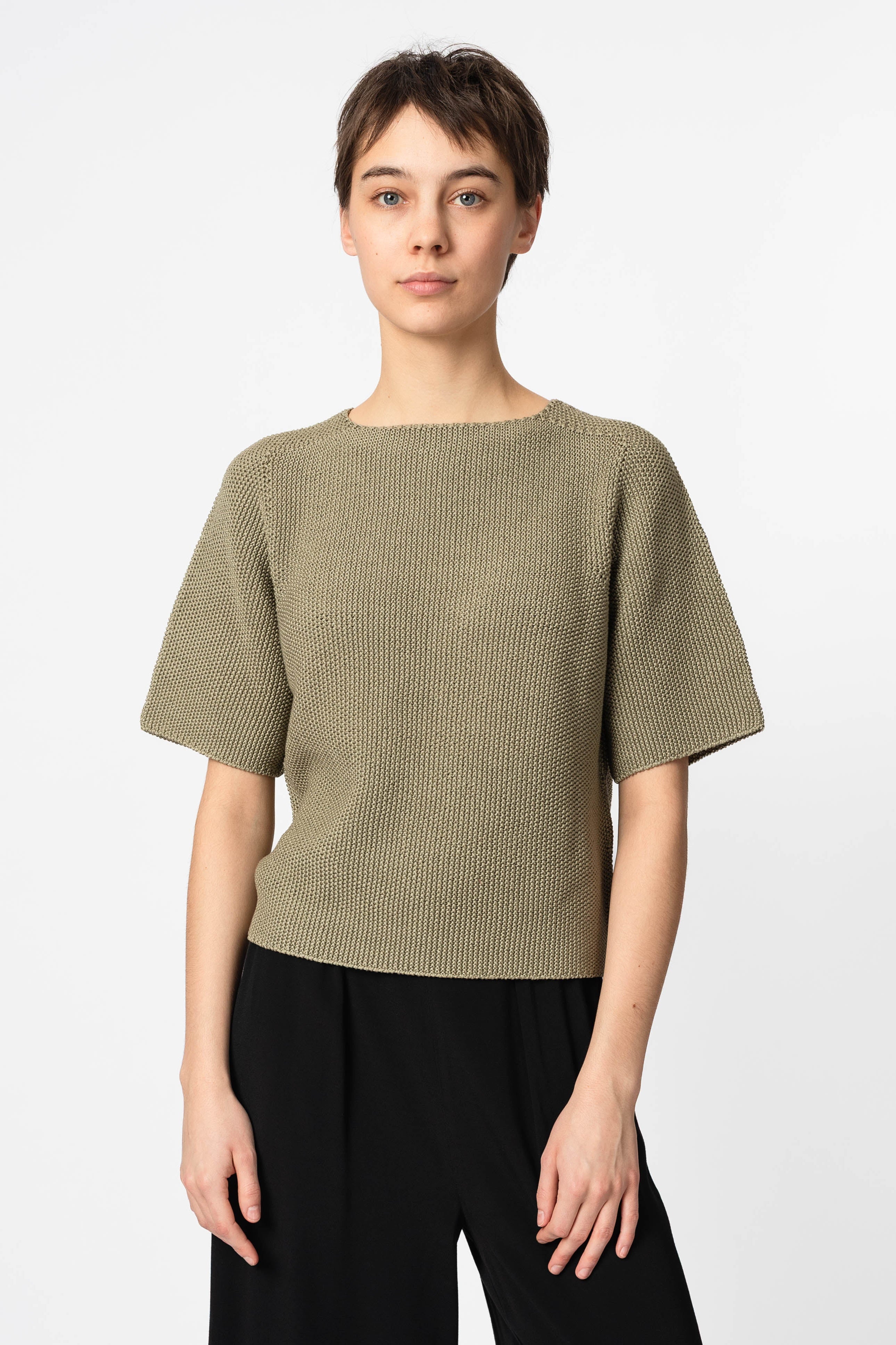 NNIstudio - CLASSIC 2.0 Strick - Shirt - Carbon Blue - XS -