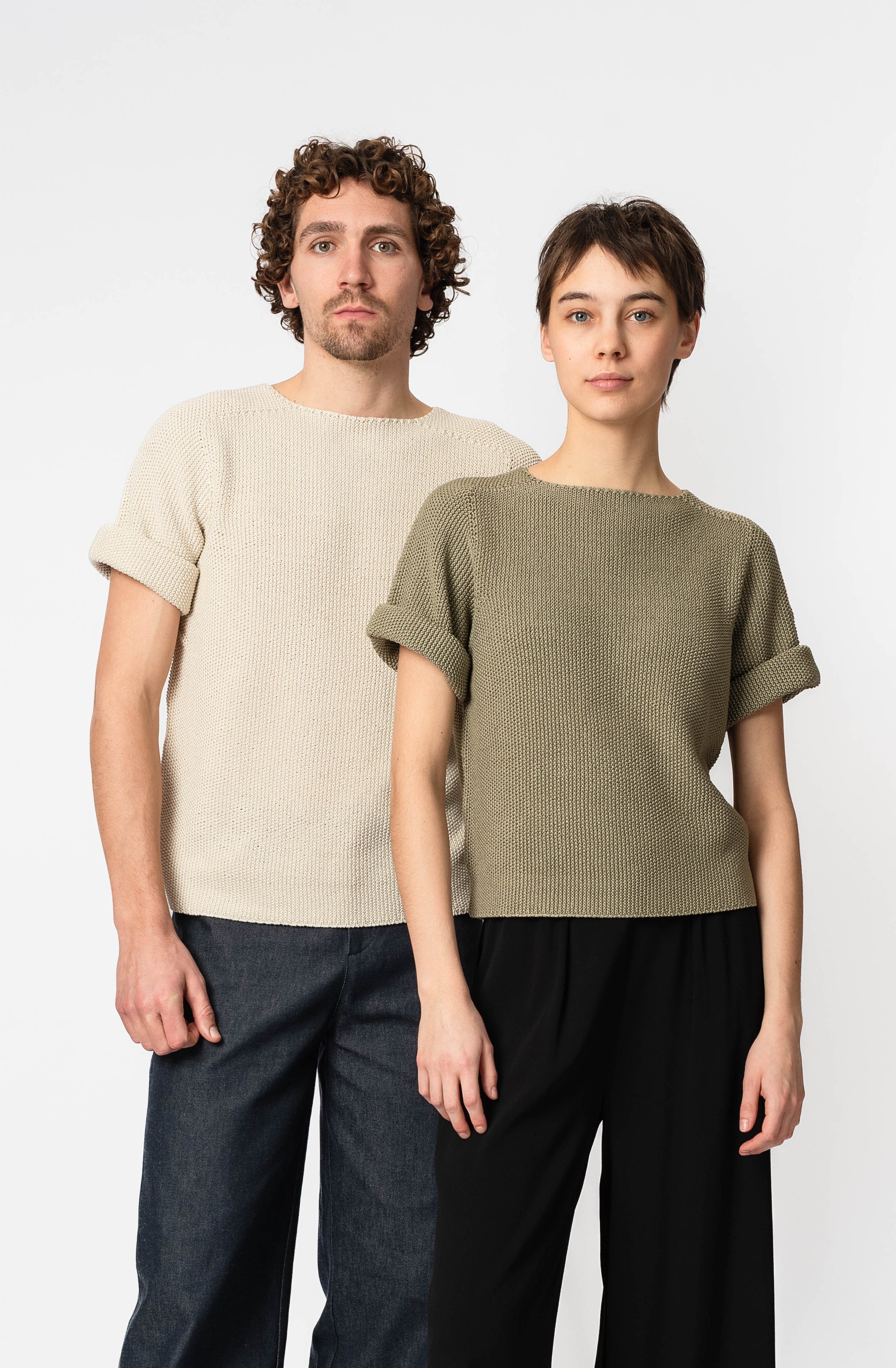 NNIstudio - CLASSIC 2.0 Strick - Shirt - Carbon Blue - XS -