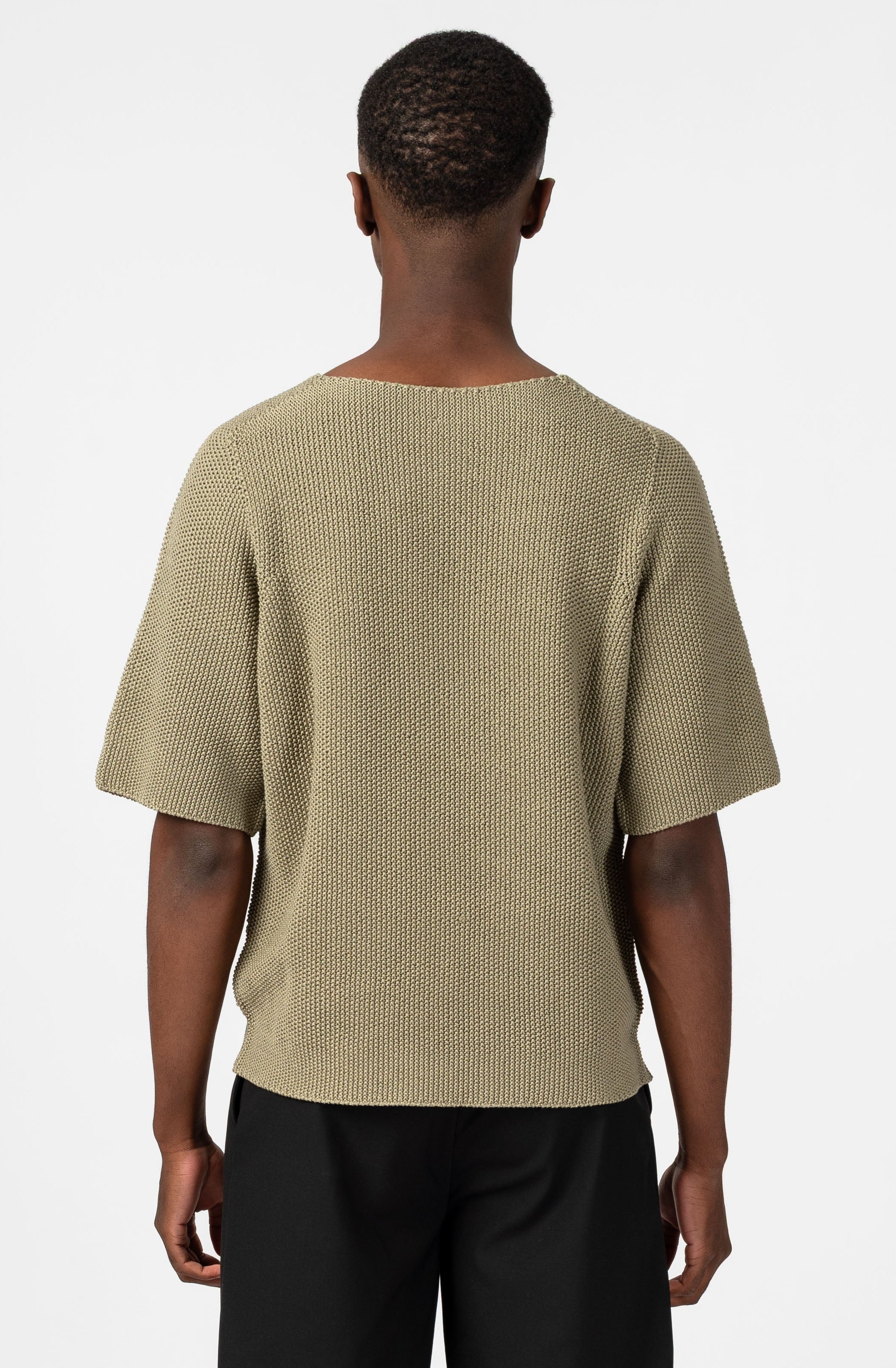 NNIstudio - CLASSIC 2.0 Strick - Shirt - Slate Green - XS -