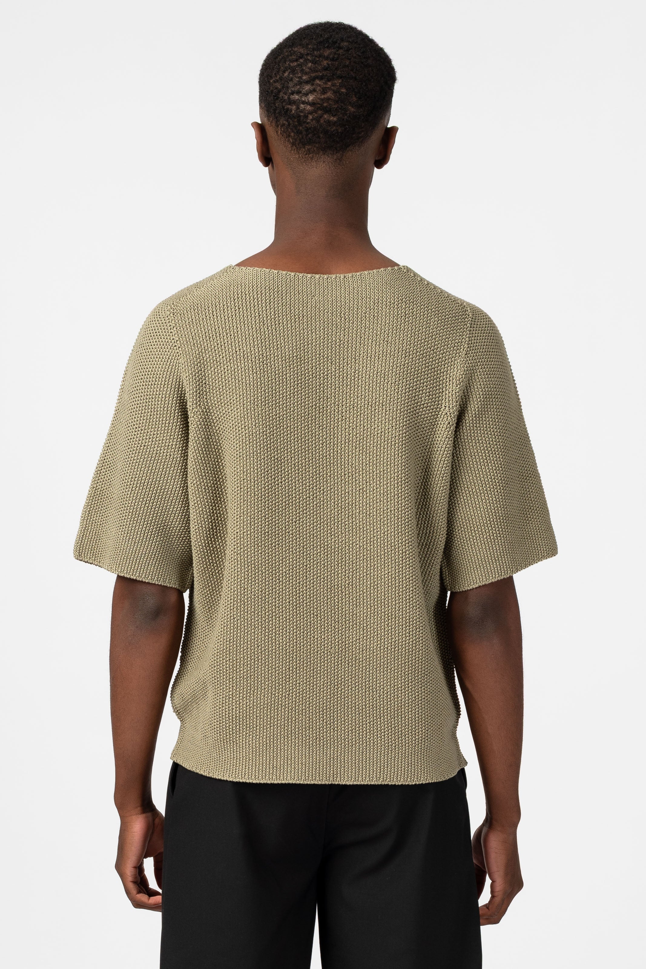 NNIstudio - CLASSIC 2.0 Strick - Shirt - Slate Green - XS -