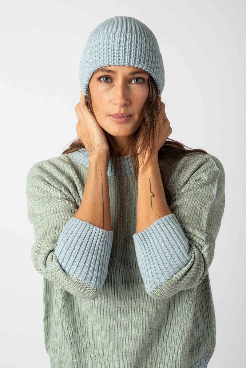 NNIstudio - CLASSIC Beanie Unisex - Hellblau -