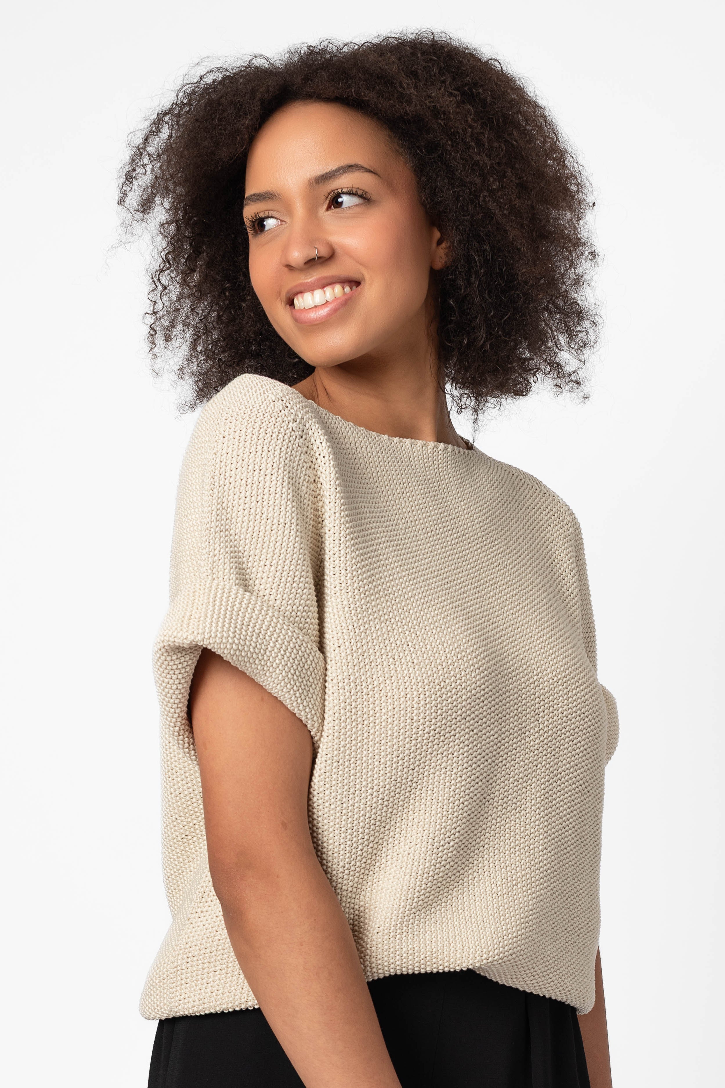 NNIstudio - CLASSIC Shirt 2.0 Unisex - Pearl White - XS -