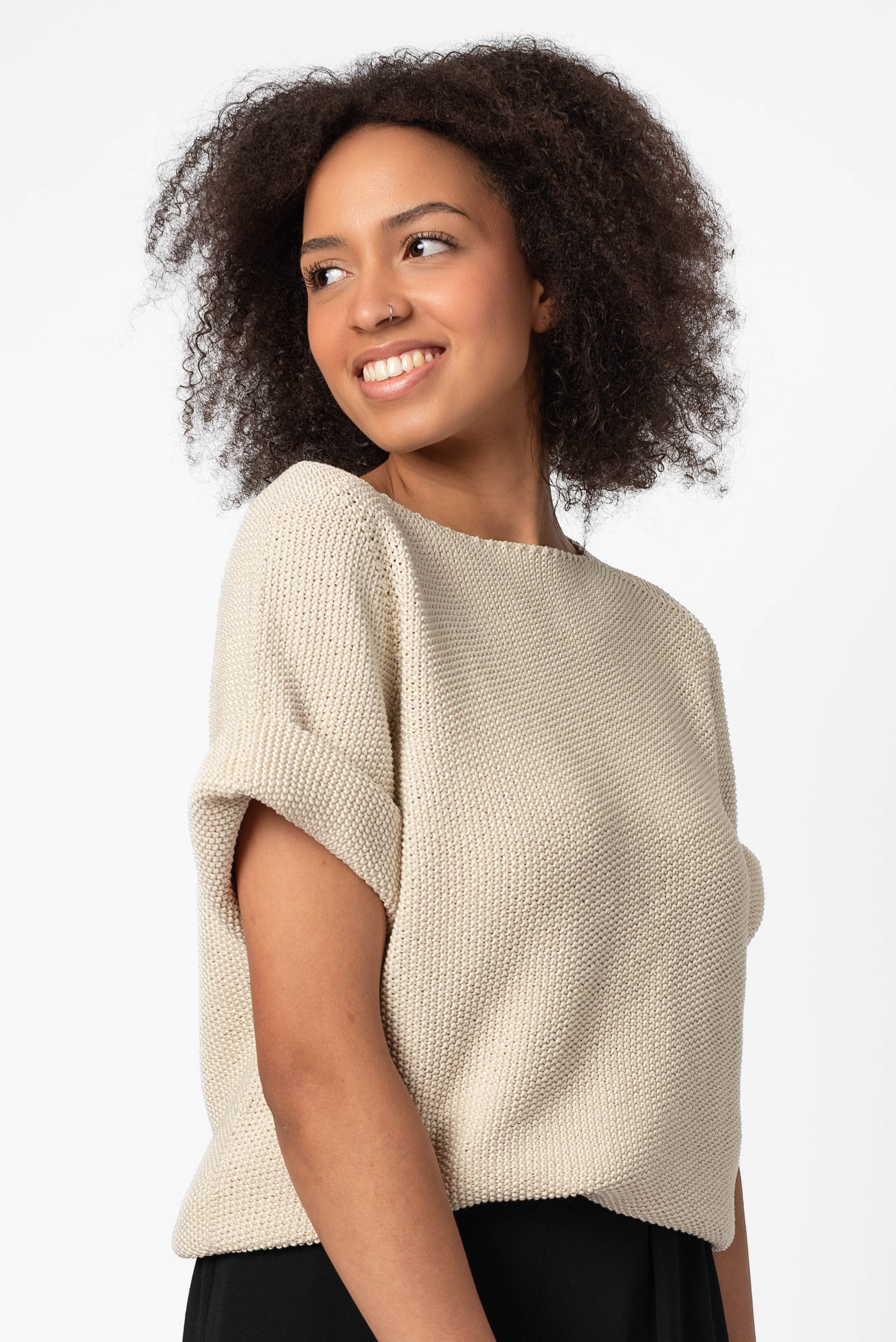 NNIstudio - CLASSIC Shirt 2.0 Unisex - Pearl White - XS -