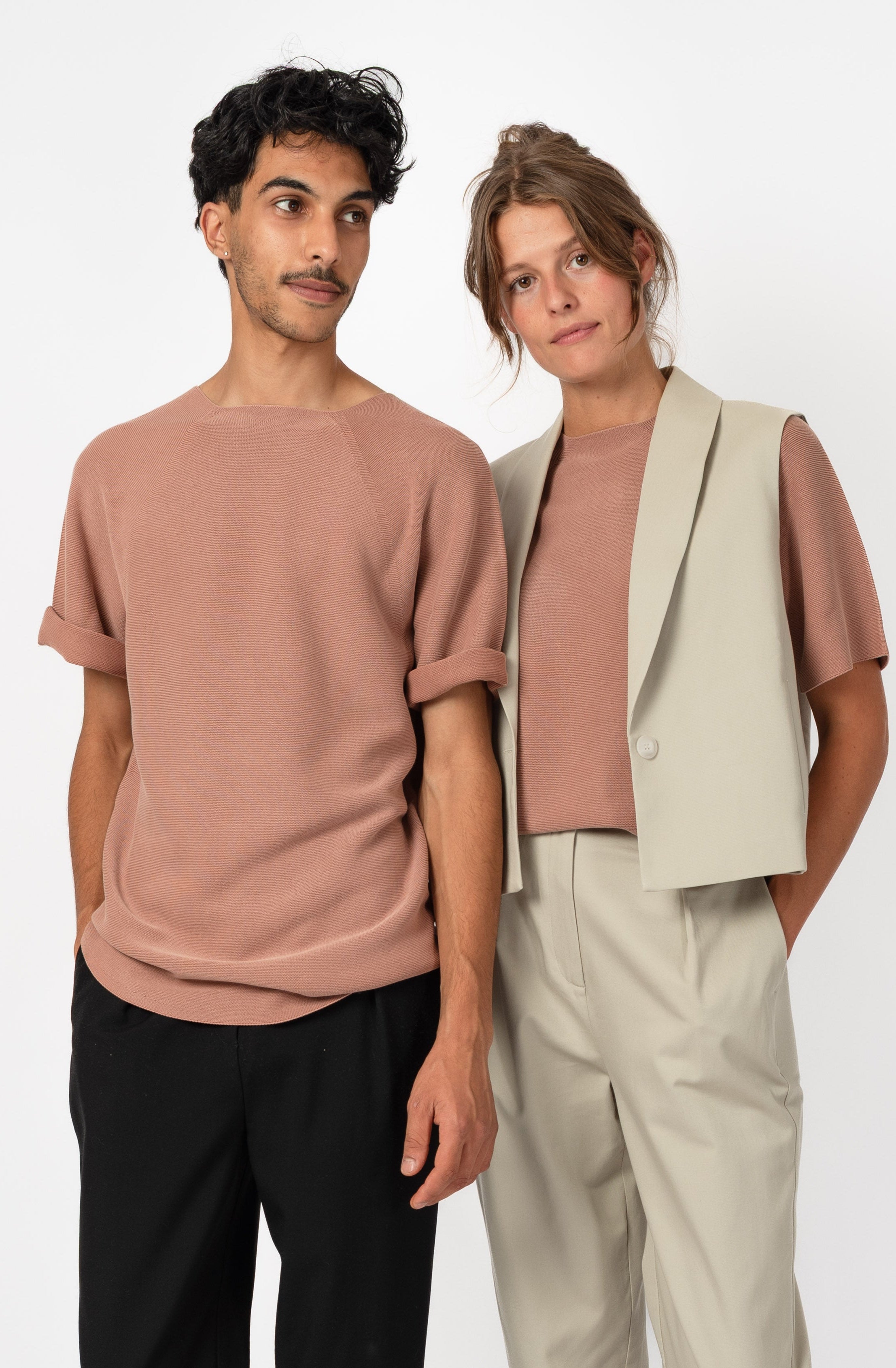 NNIstudio - CLASSIC Strick - Shirt - Sunburn (Piece Dyed) - XS -