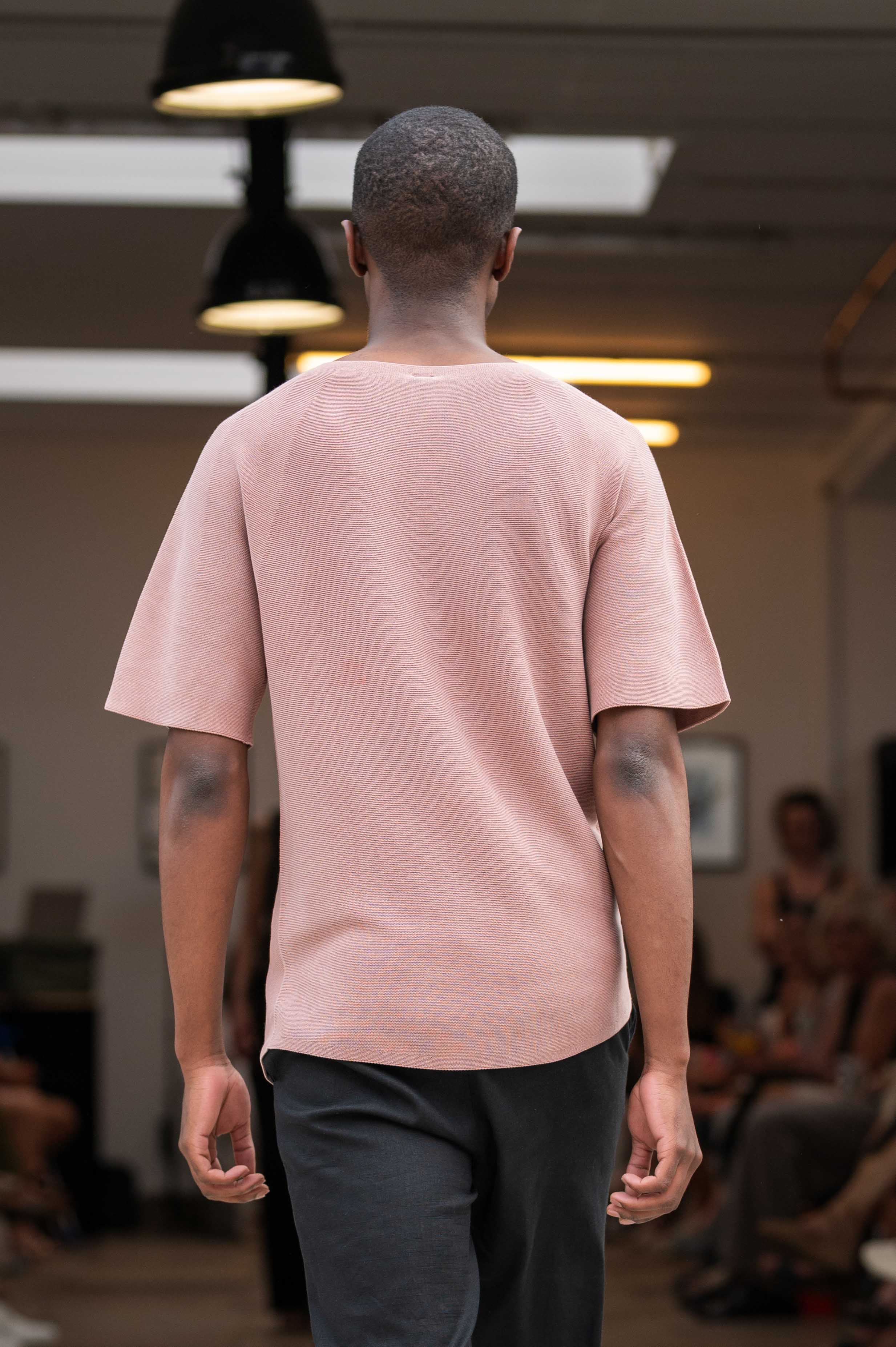 NNIstudio - CLASSIC Strick-Shirt - Sunburn (Piece Dyed) - XS -
