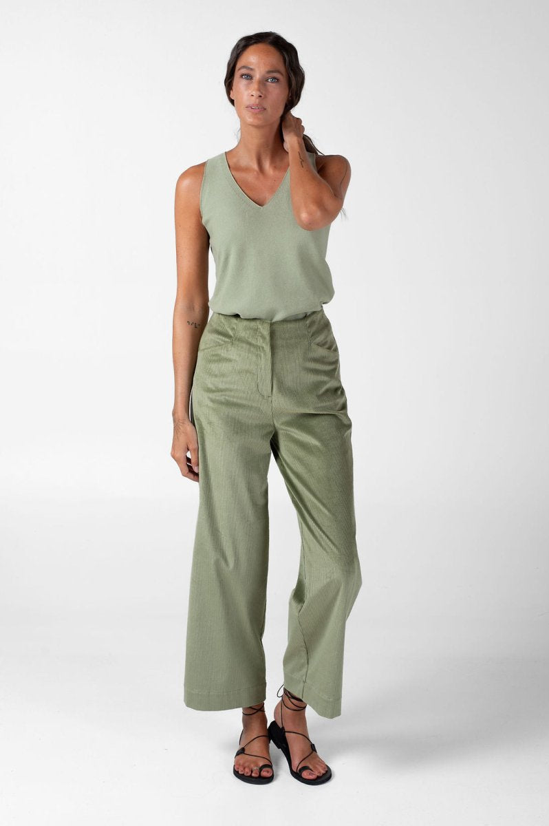 NNIstudio - CORD Hose - Olive - XXS -