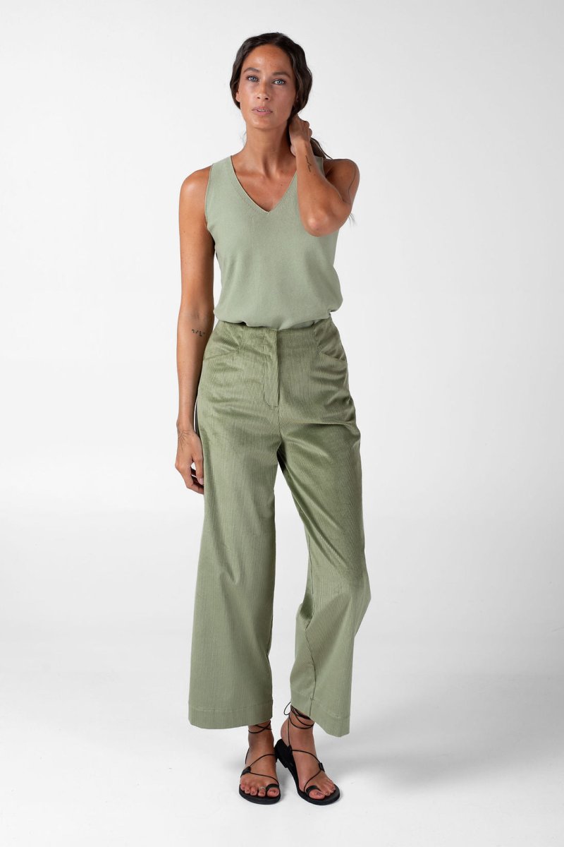 NNIstudio - CORD Hose - Olive - XXS -