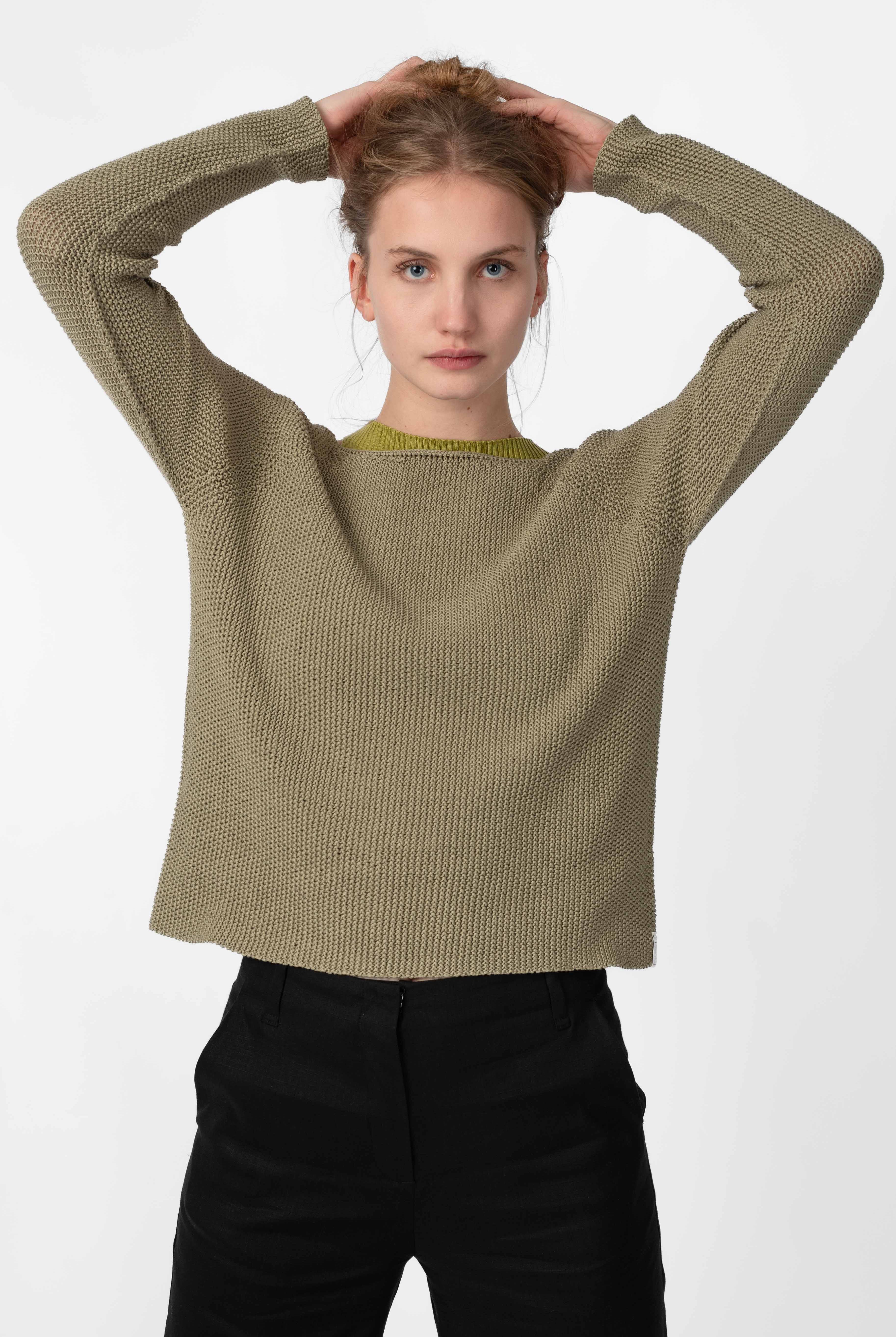 NNIstudio - COZY 2.0 Pullover - Slate Green - XS -