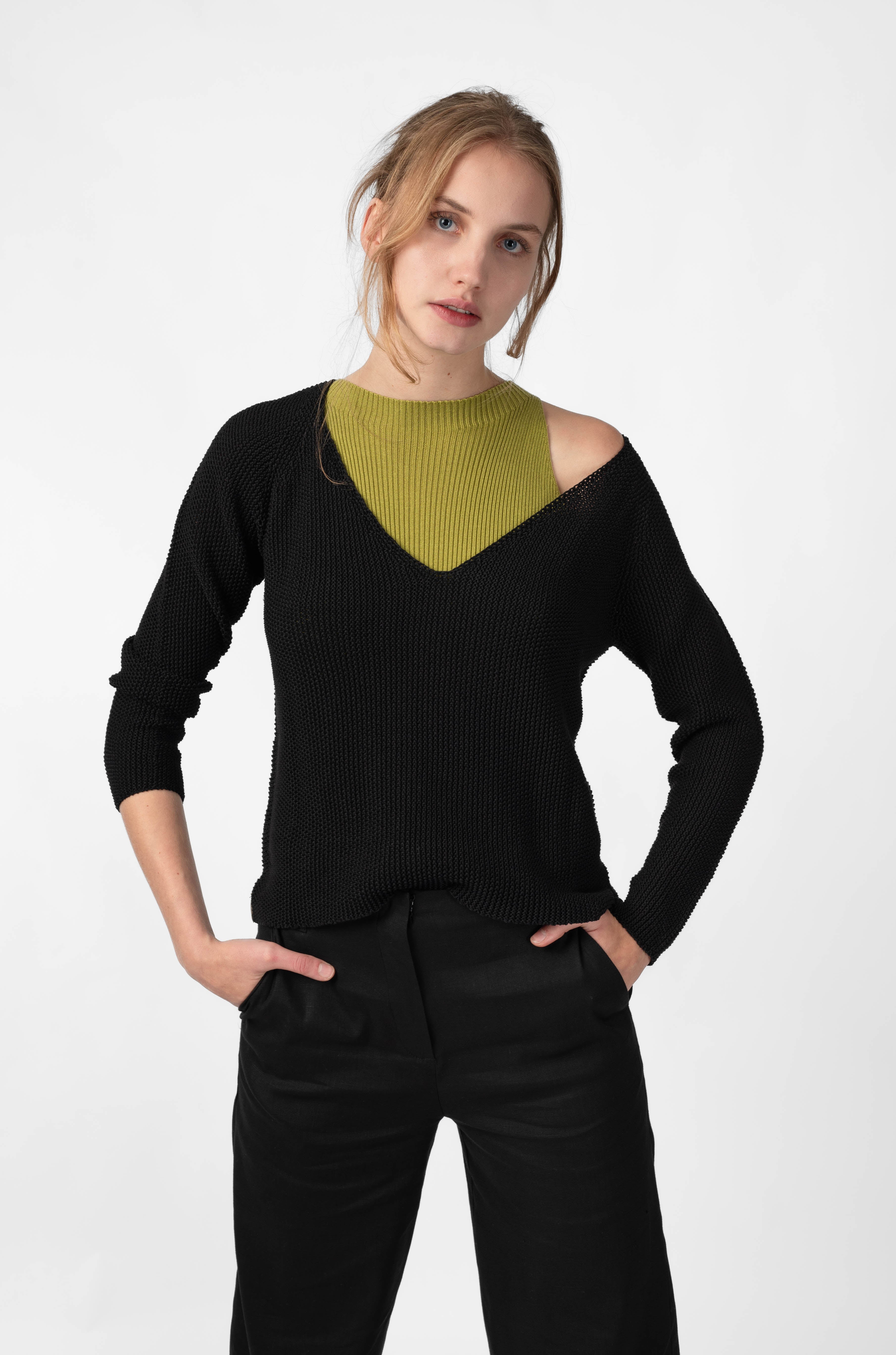 NNIstudio - COZY 2.0 Pullover - Slate Green - XS -