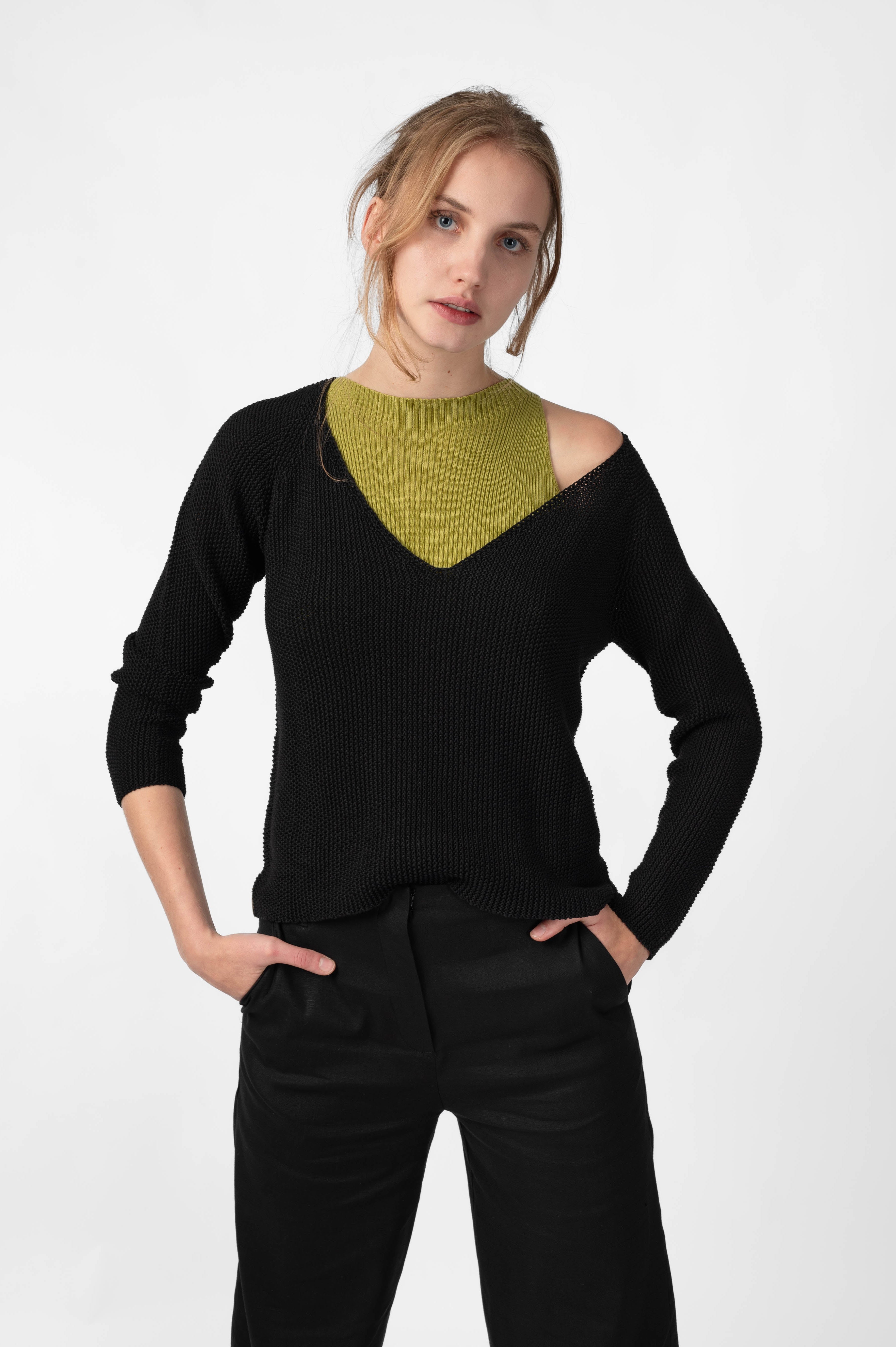 NNIstudio - COZY 2.0 Pullover - Slate Green - XS -