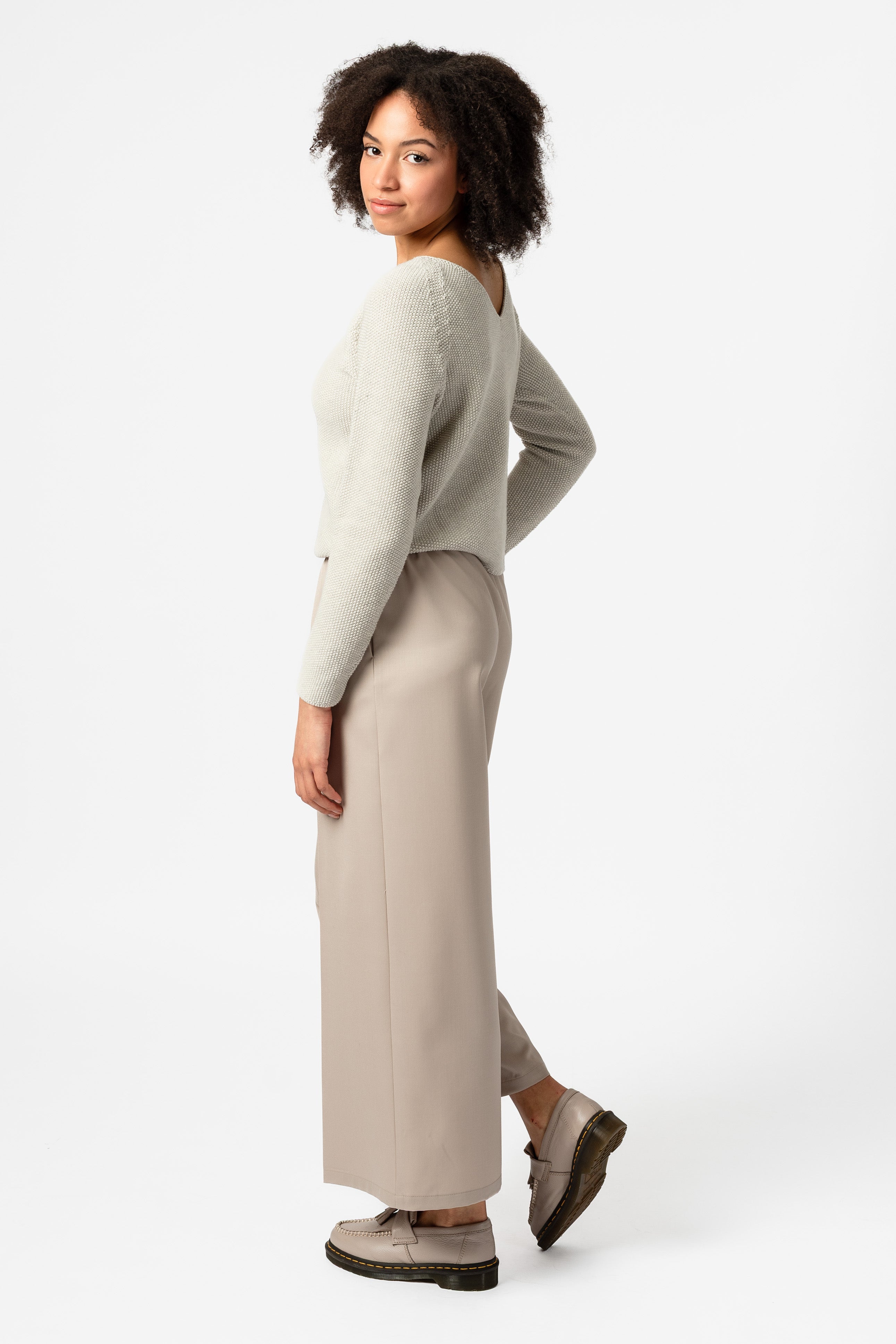 NNIstudio - COZY 2.0 Strick - Pullover Wool - Birch Melange - XS -