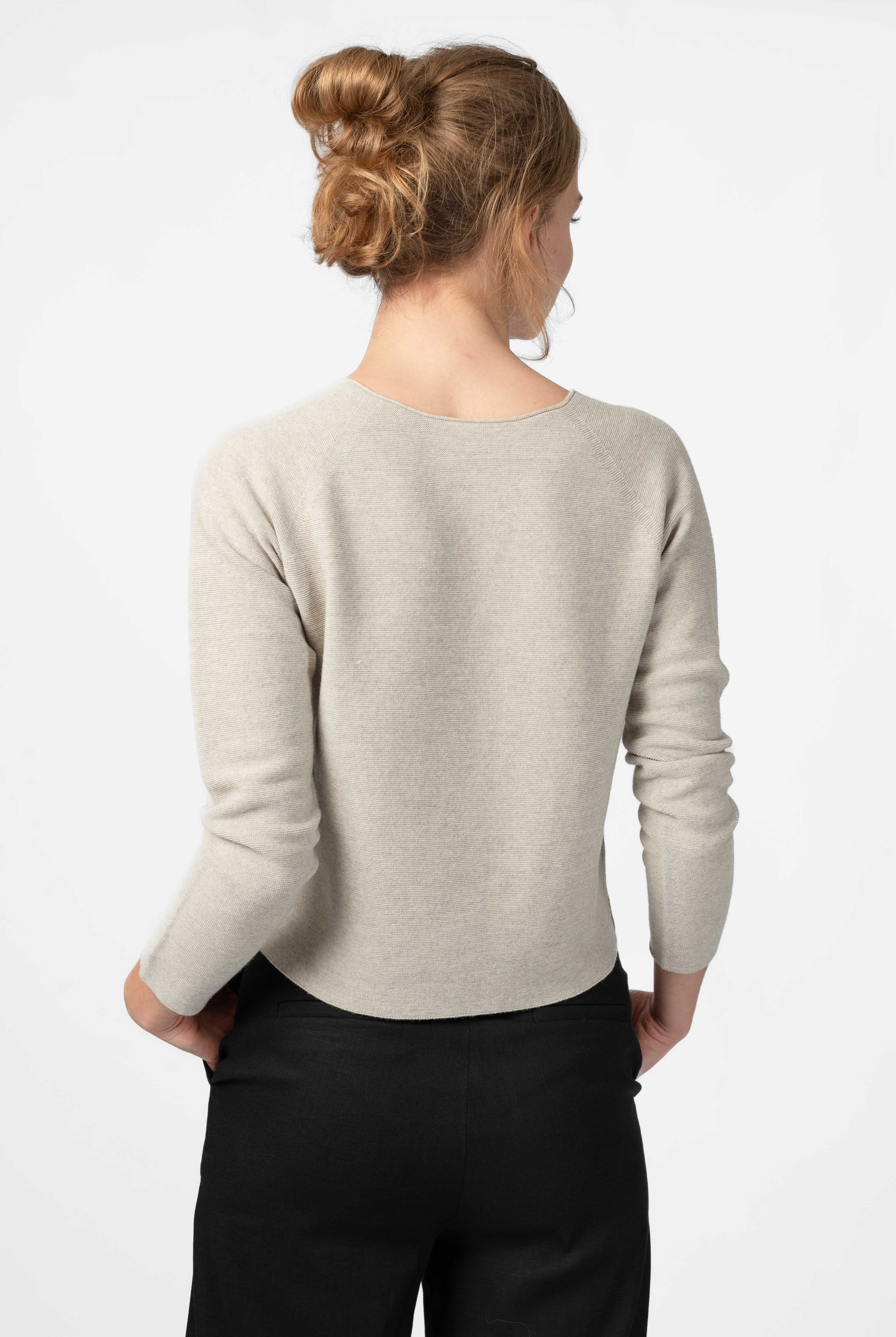 NNIstudio - COZY Pullover - Pussy Willow Grey - XS -