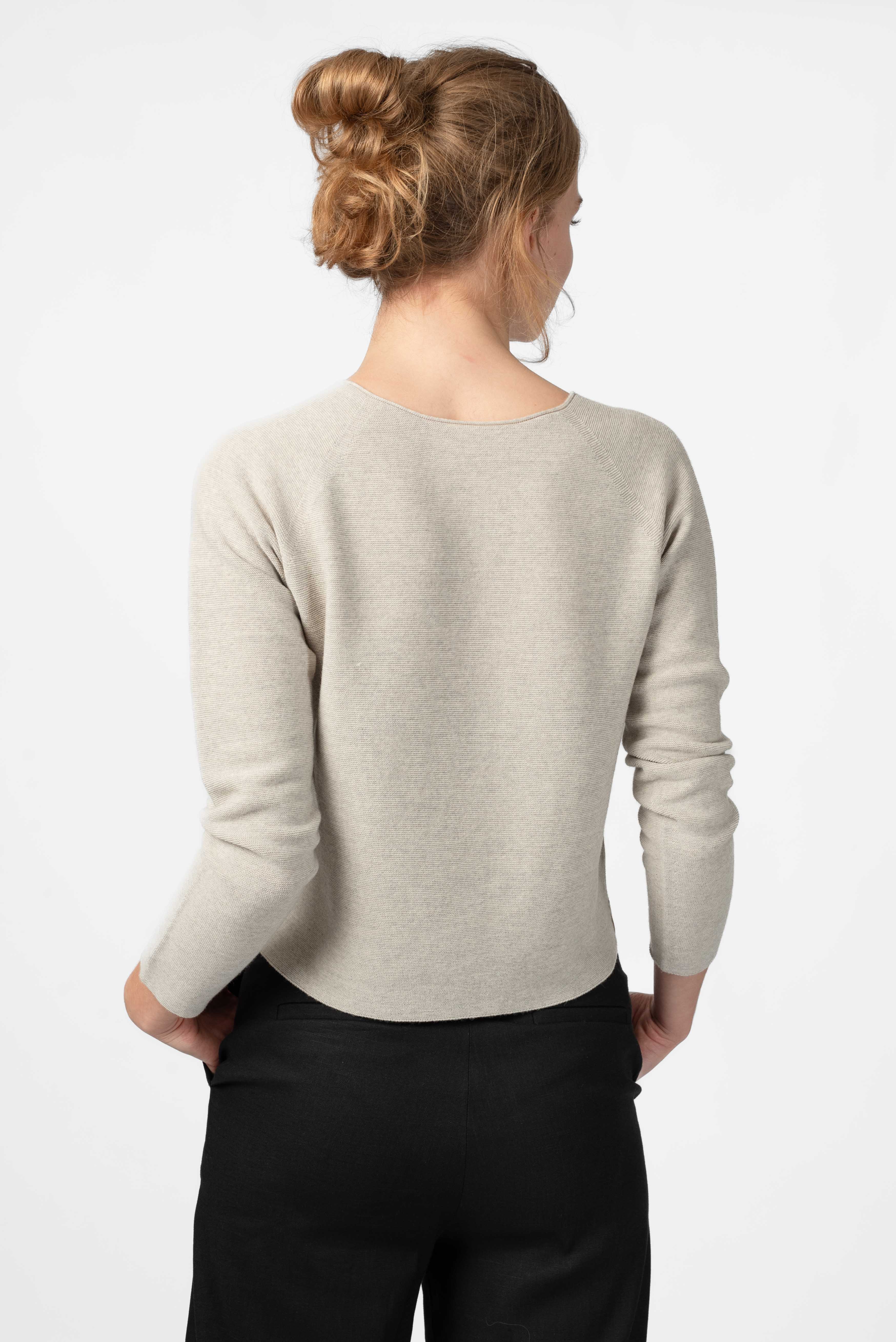 NNIstudio - COZY Pullover - Pussy Willow Grey - XS -