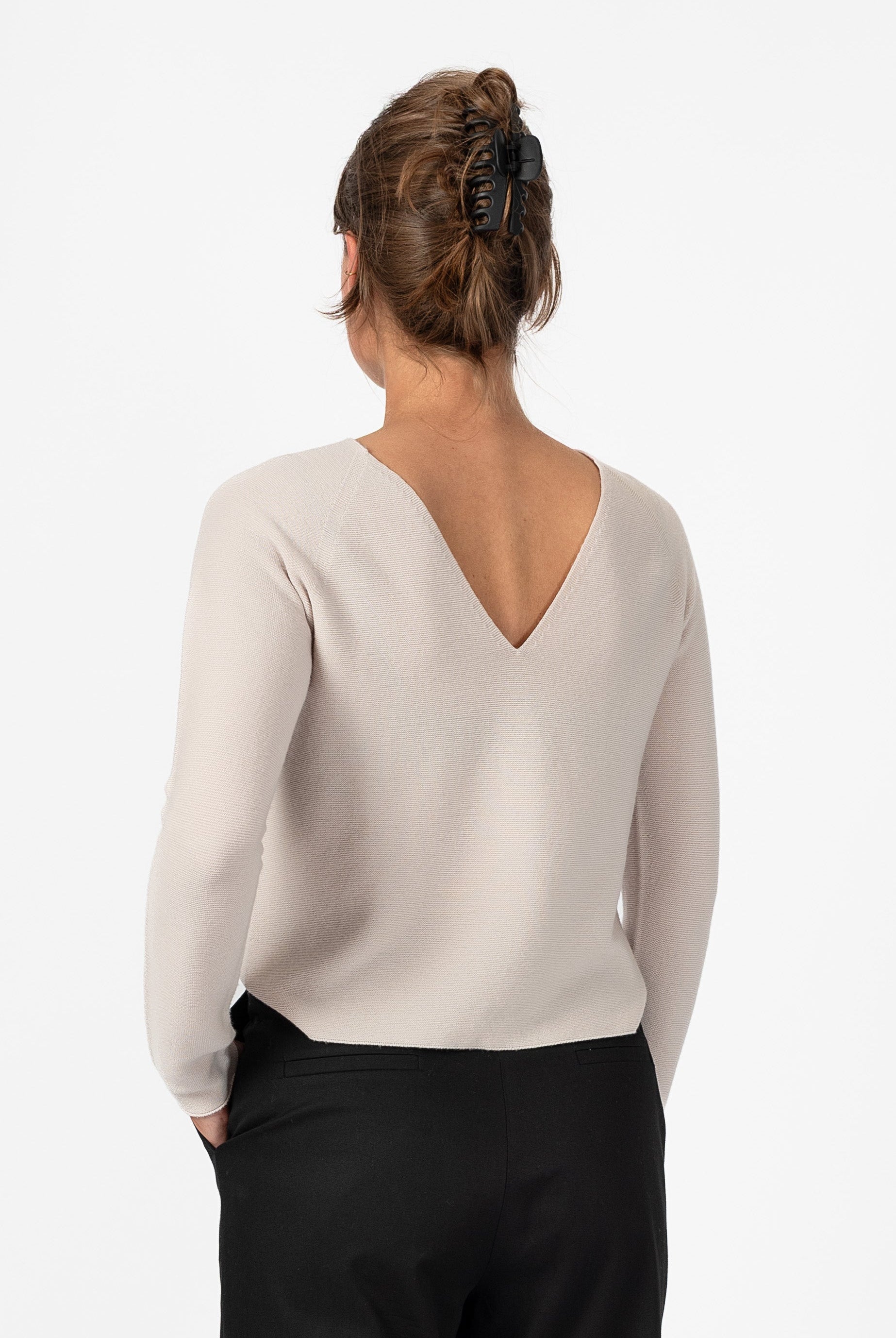 NNIstudio - COZY Pullover - Willow Grey - XS -