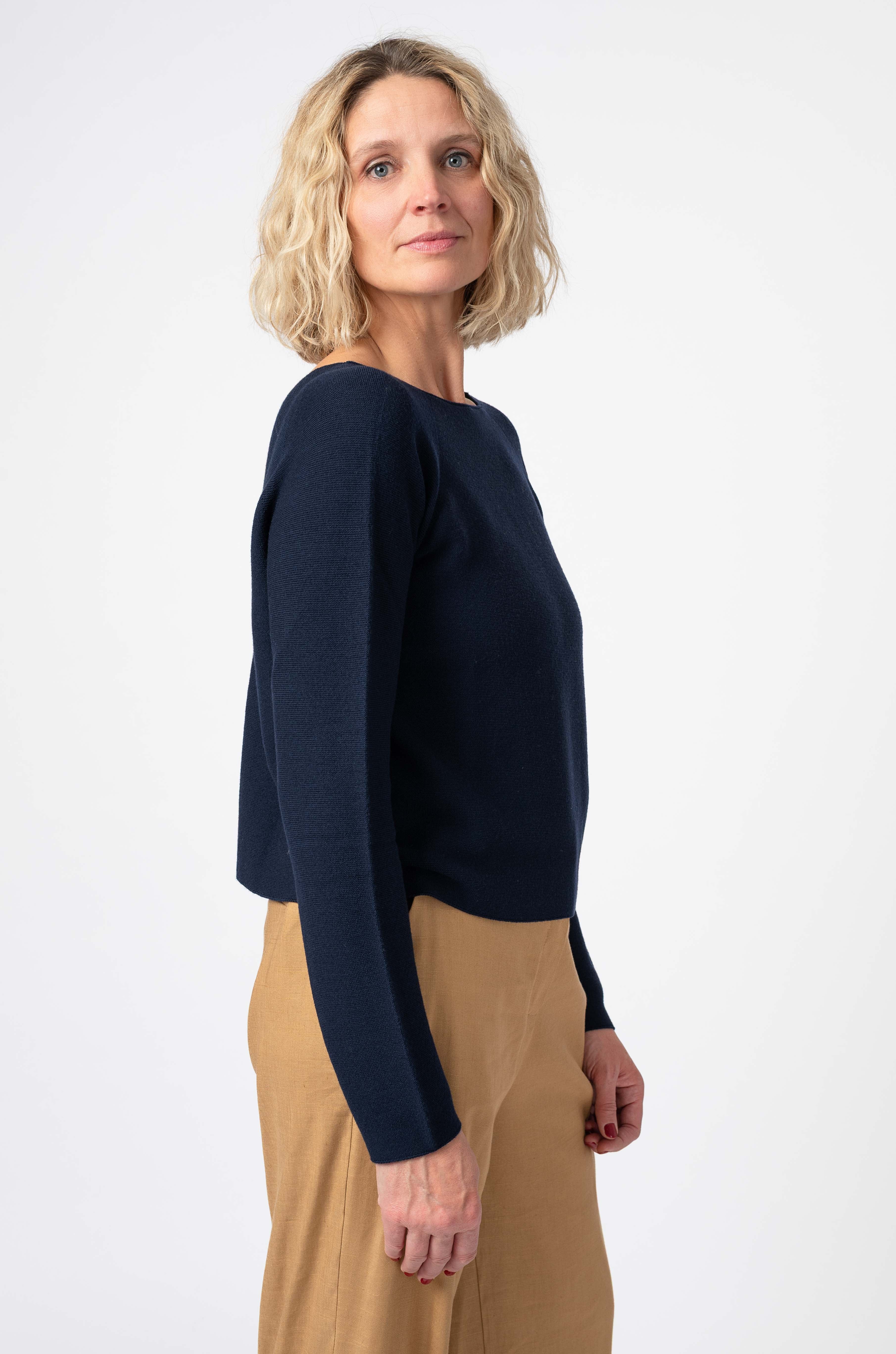 NNIstudio - COZY Strick - Pullover - Insignia Blue - XS -
