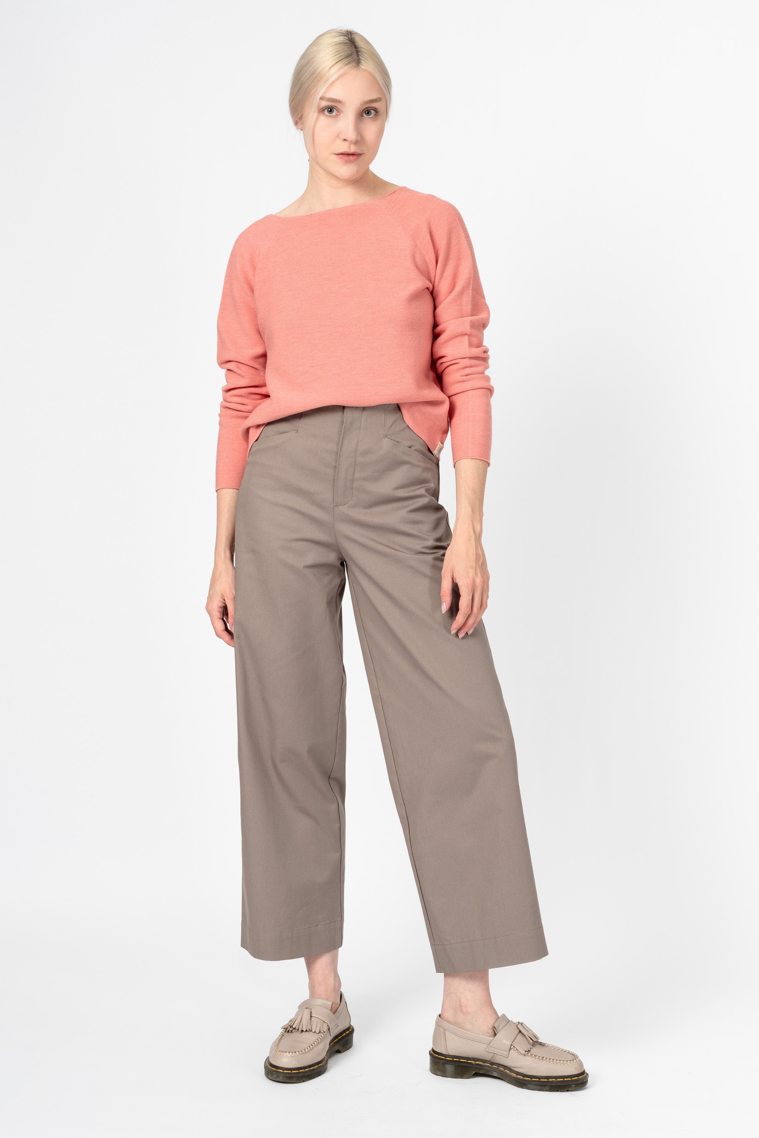 NNIstudio - COZY Strick - Pullover - Peach Pink - XS -