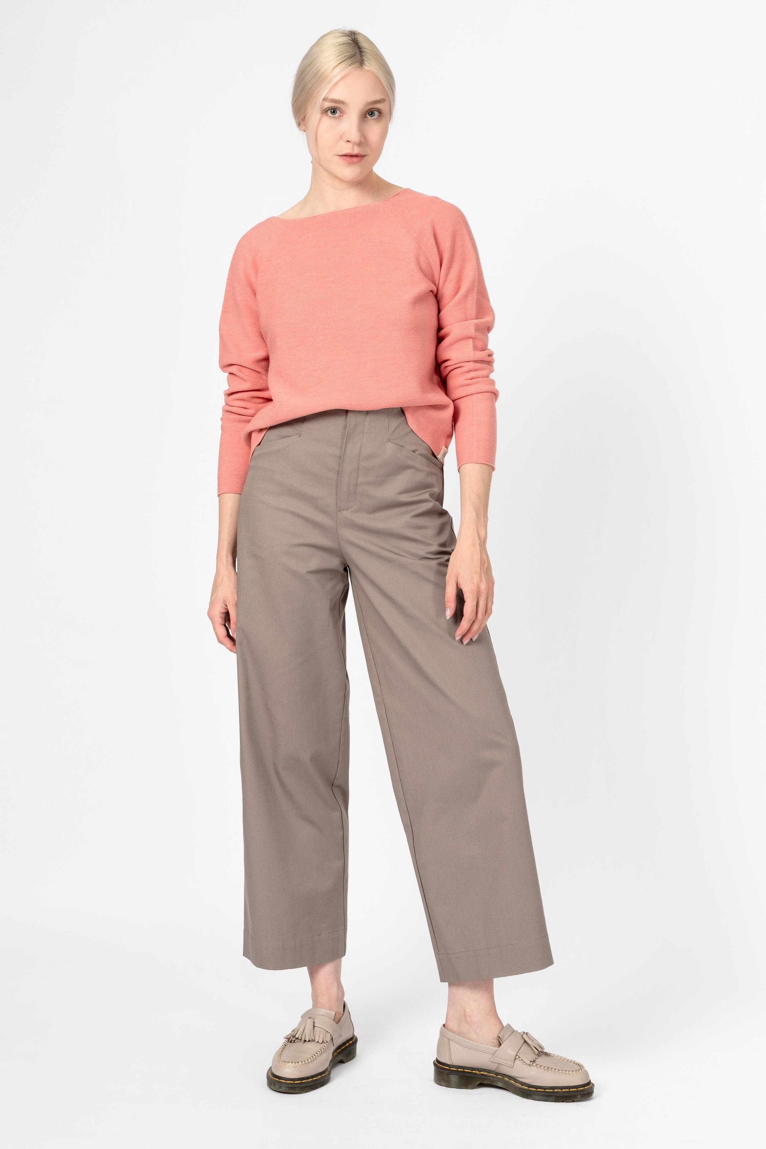 NNIstudio - COZY Strick - Pullover - Peach Pink - XS -