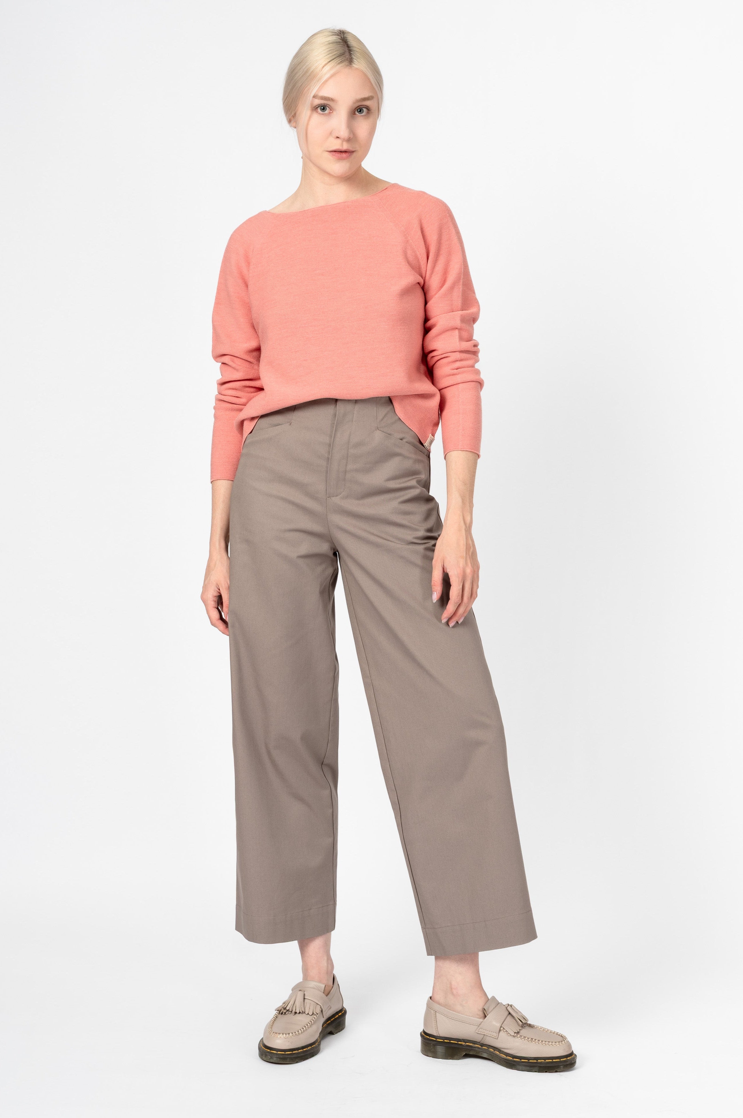 NNIstudio - COZY Strick - Pullover - Peach Pink - XS -