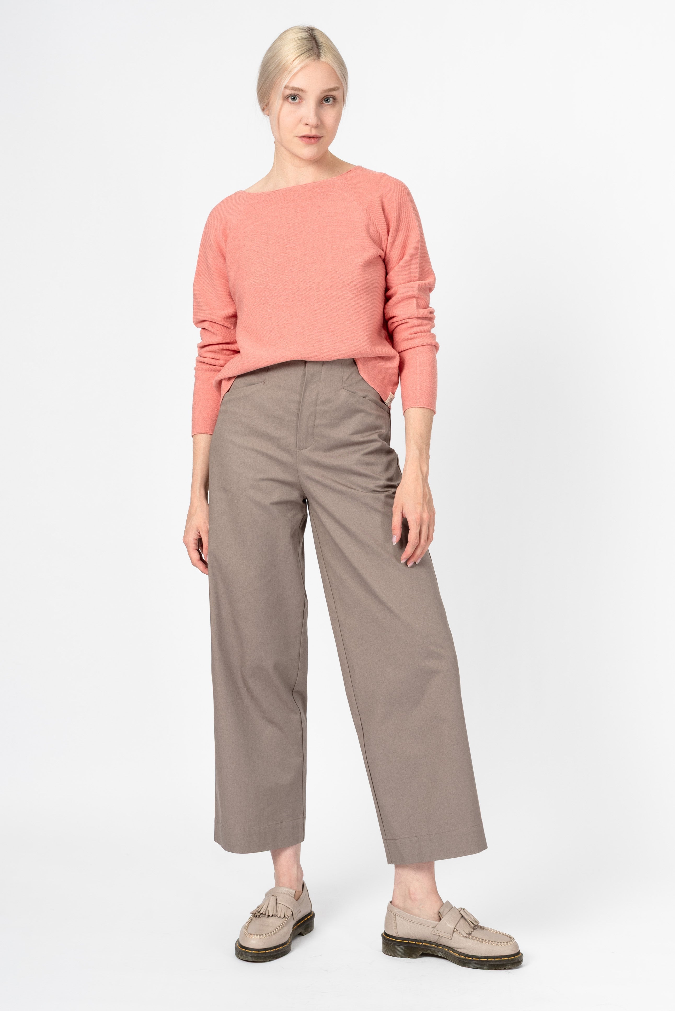 NNIstudio - COZY Strick - Pullover - Peach Pink - XS -