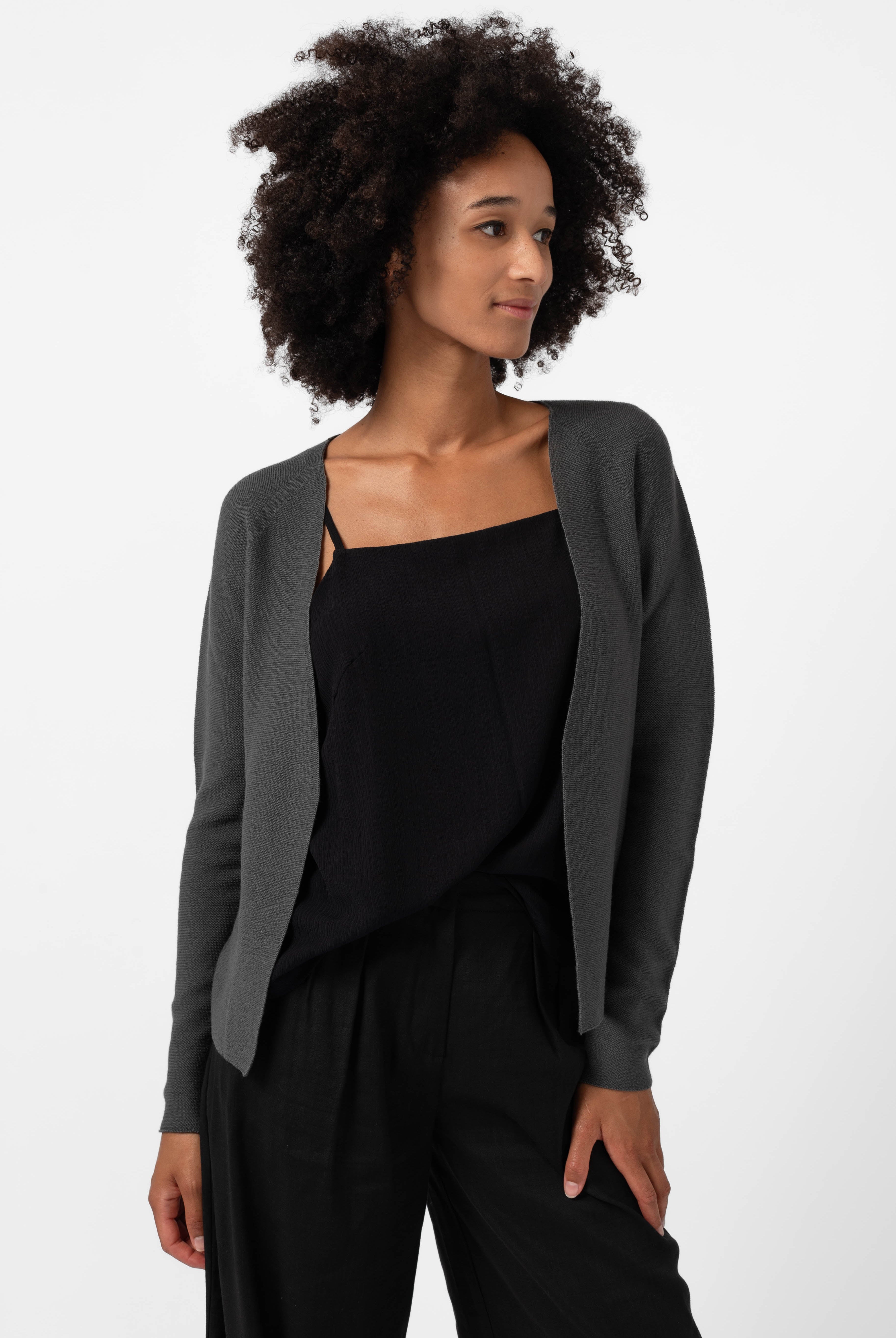 NNIstudio - COZY Strickjacke - Start White - XS -